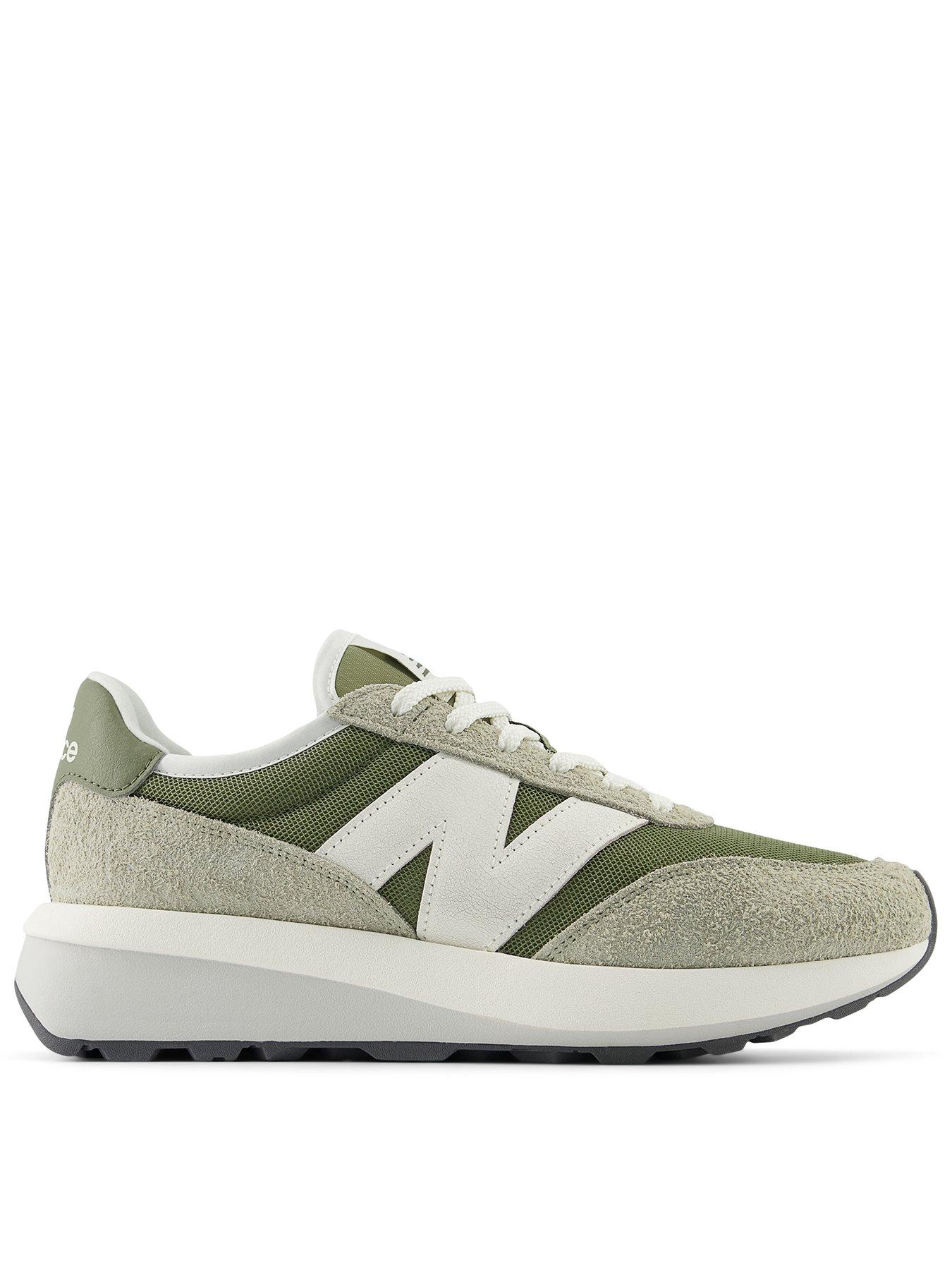  image of new-balance-mens-370-trainers-green