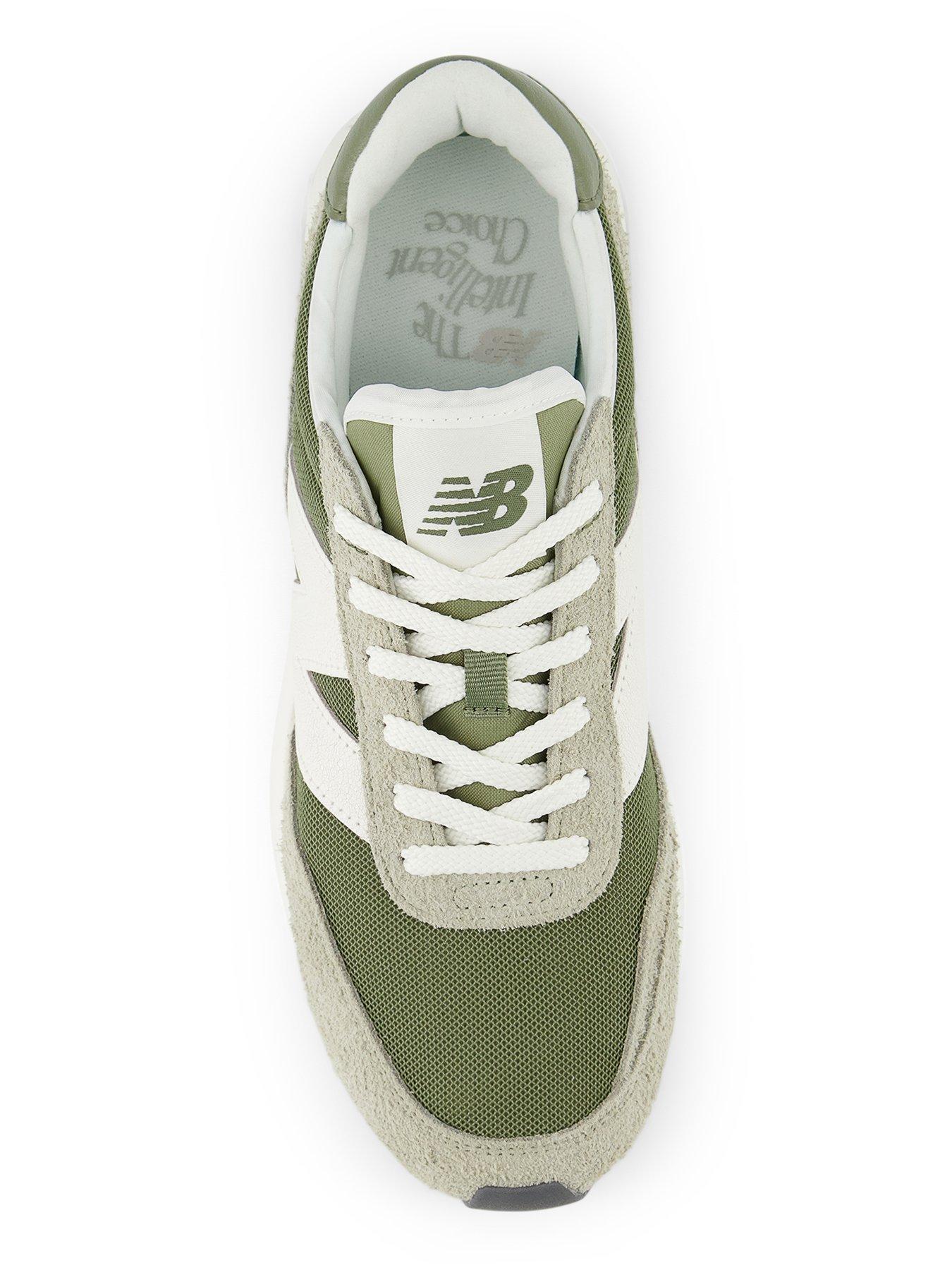  image of new-balance-mens-370-trainers-green