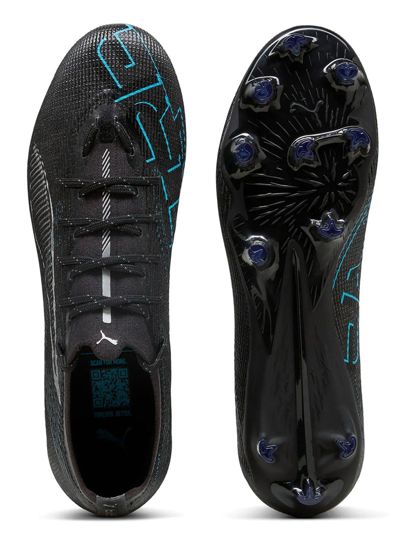  image of puma-mens-ultra-5-pro-firm-ground-football-boot--black-black