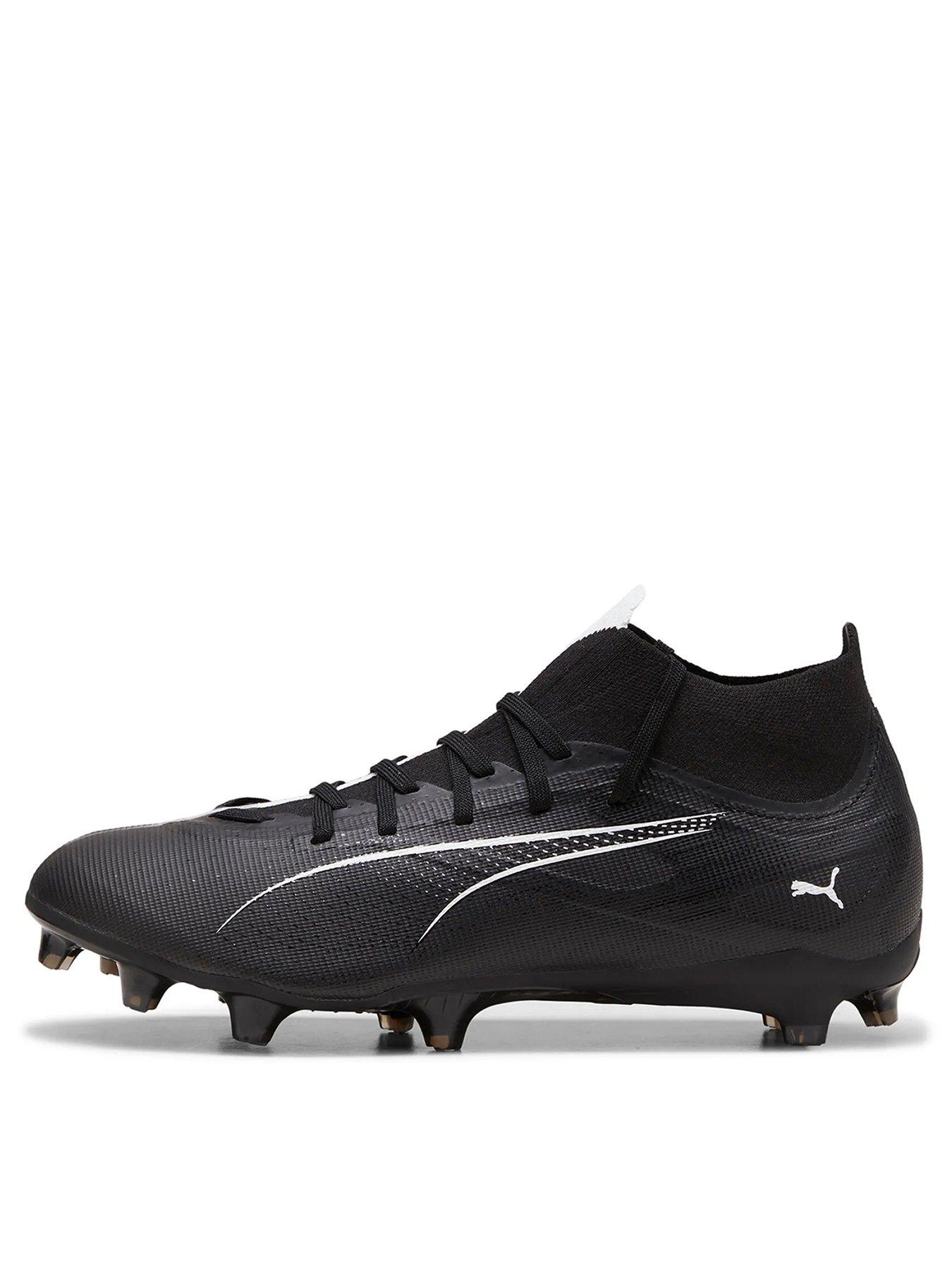 undefined Mens Ultra 5 Match Laceless Firm Ground Football Boots - Black