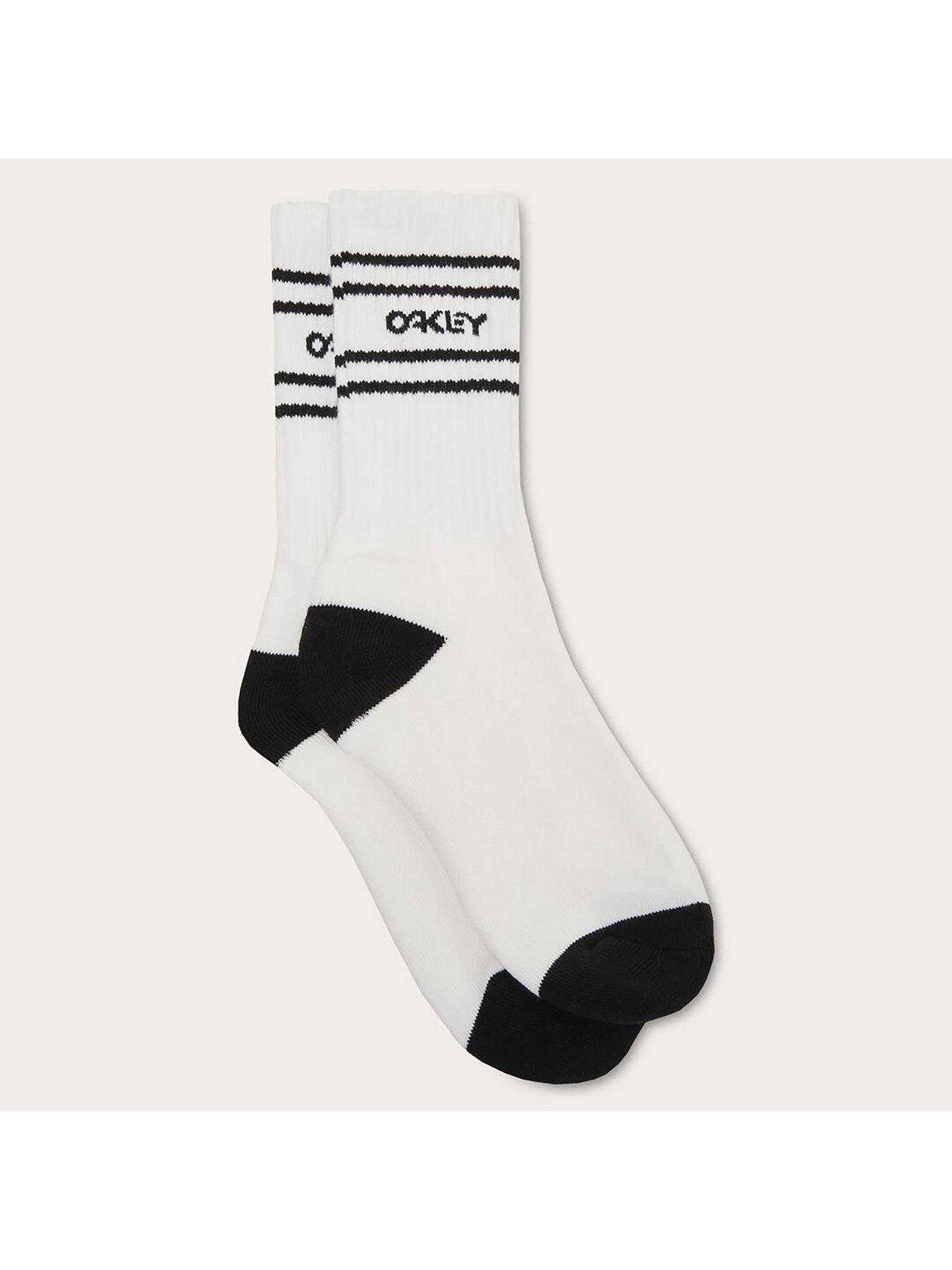  image of oakley-mens-icon-b1b-socks-20-white