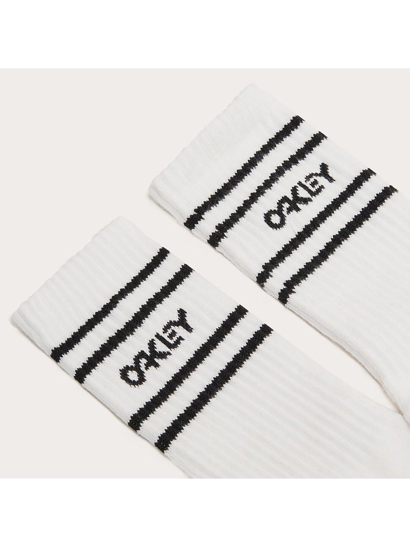  image of oakley-mens-icon-b1b-socks-20-white