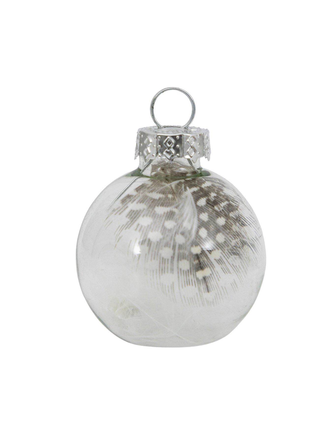  image of gallery-feather-bauble-name-card-holder-set-of-6