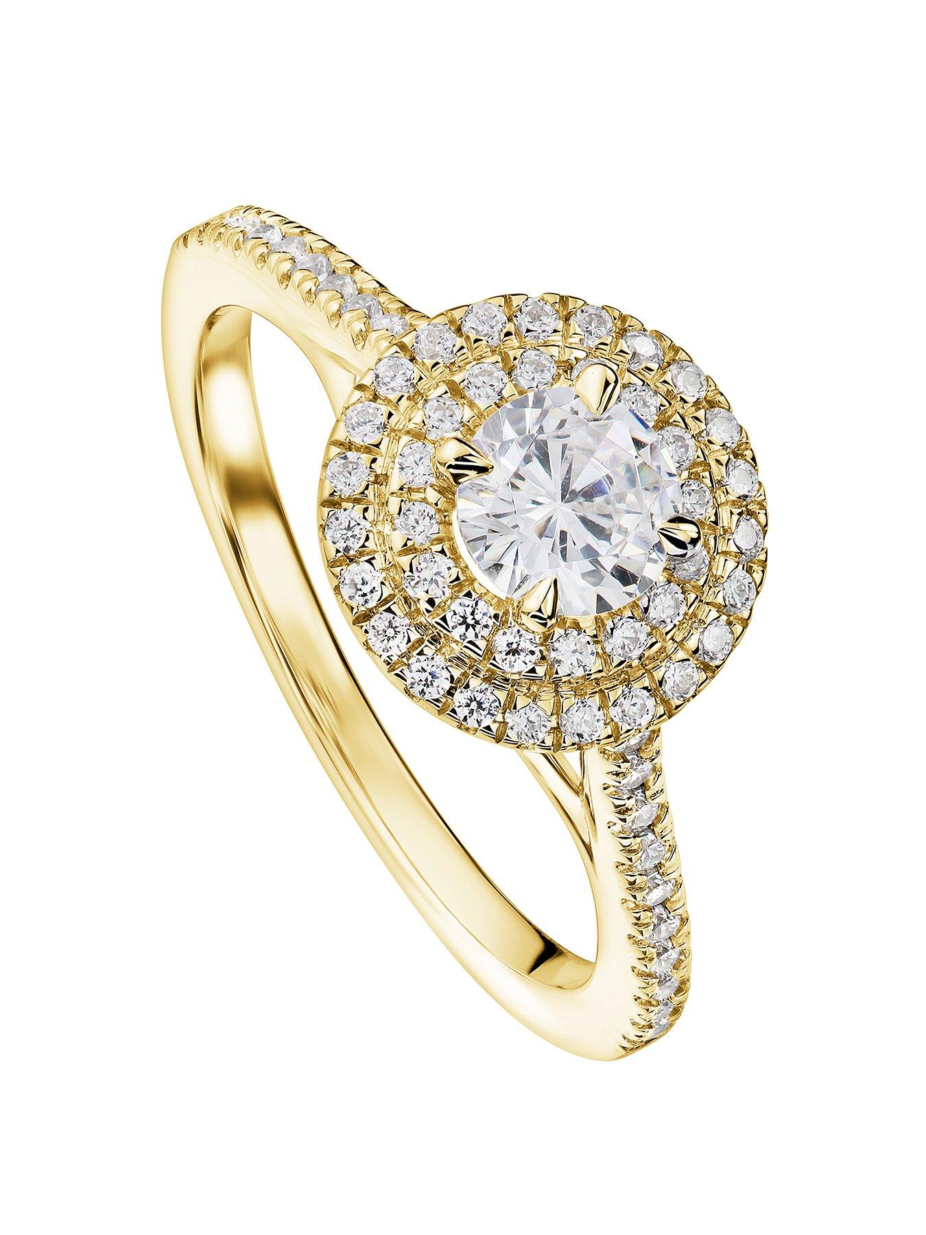 undefined Sienna , 9ct Yellow Gold 0.70ct tw Lab Grown Diamond Ring
