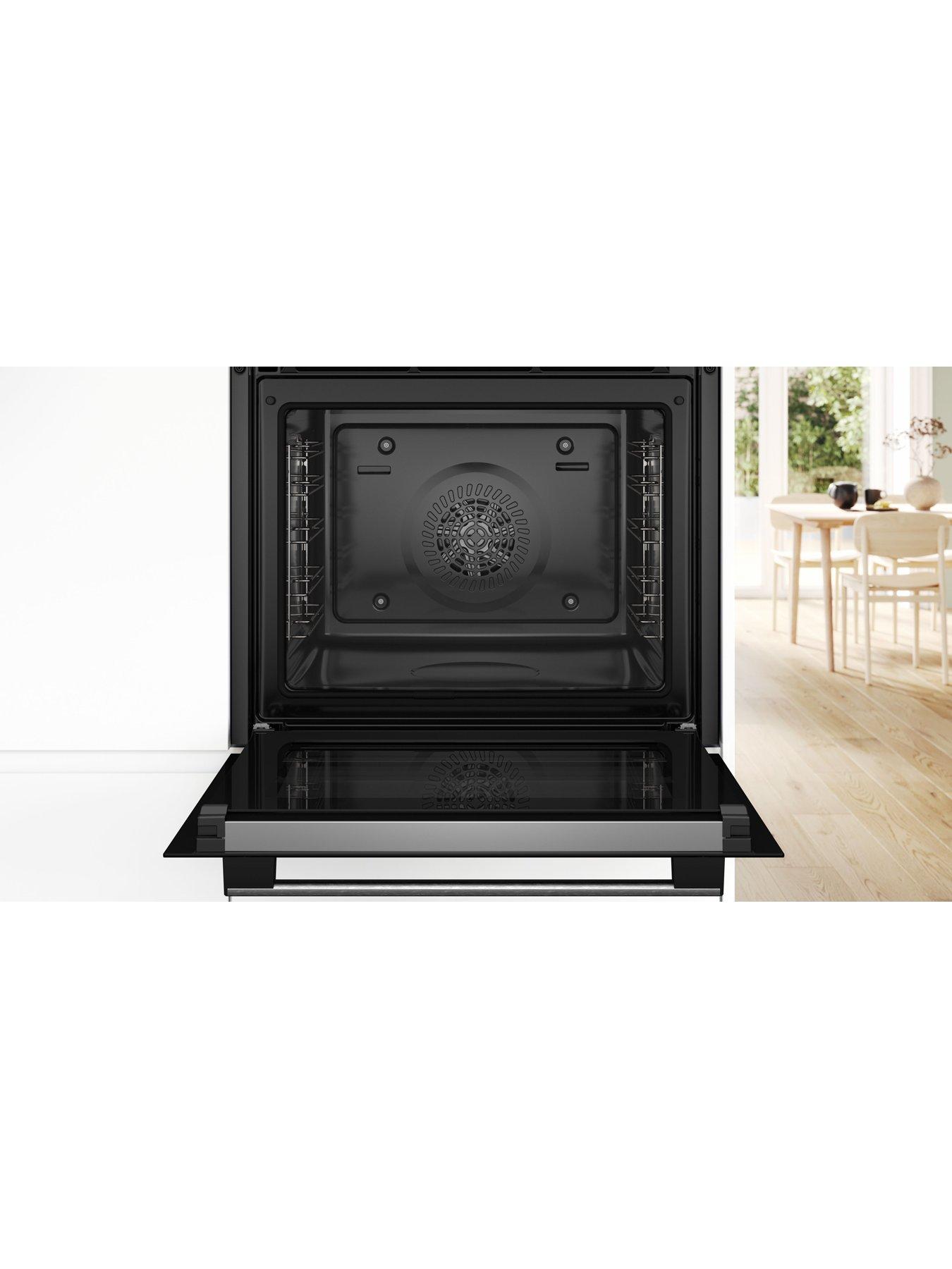 Image 3 of 6 of Bosch Series 4 HQA574BS3B Built-in Electric Single Oven with Pyrolytic Cleaning - Stainless Steel - A+ Rated