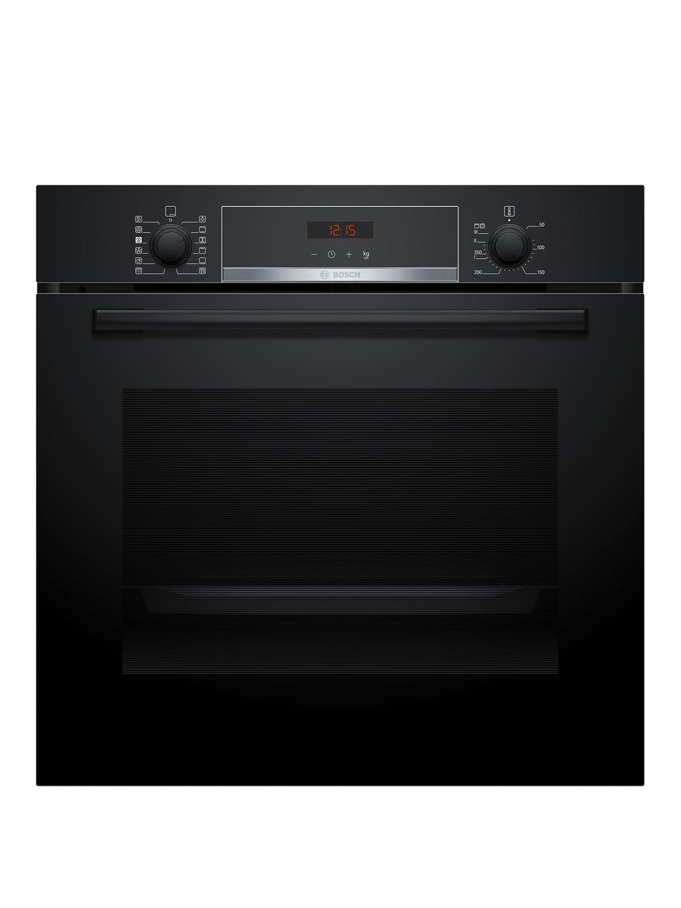 front image of bosch-series-4-hqa574bb3b-built-in-electric-single-oven-with-pyrolytic-cleaning-black