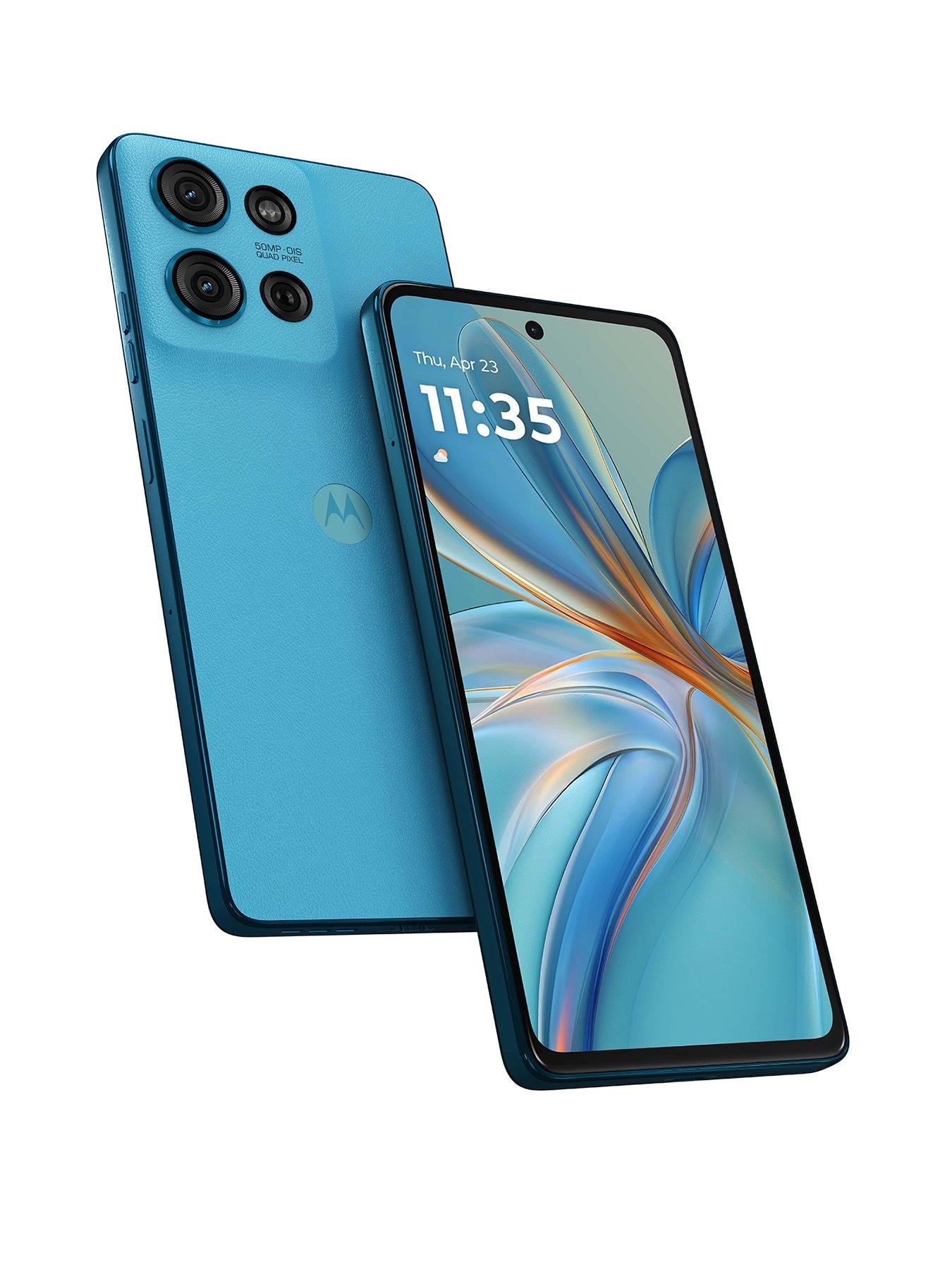 undefined Moto G75 - 8GB RAM, 256GB Storage, Aqua Blue