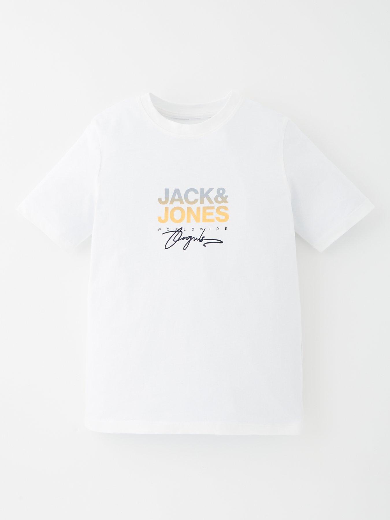 undefined Boys Canguu Short Sleeve T-shirt - Bright White