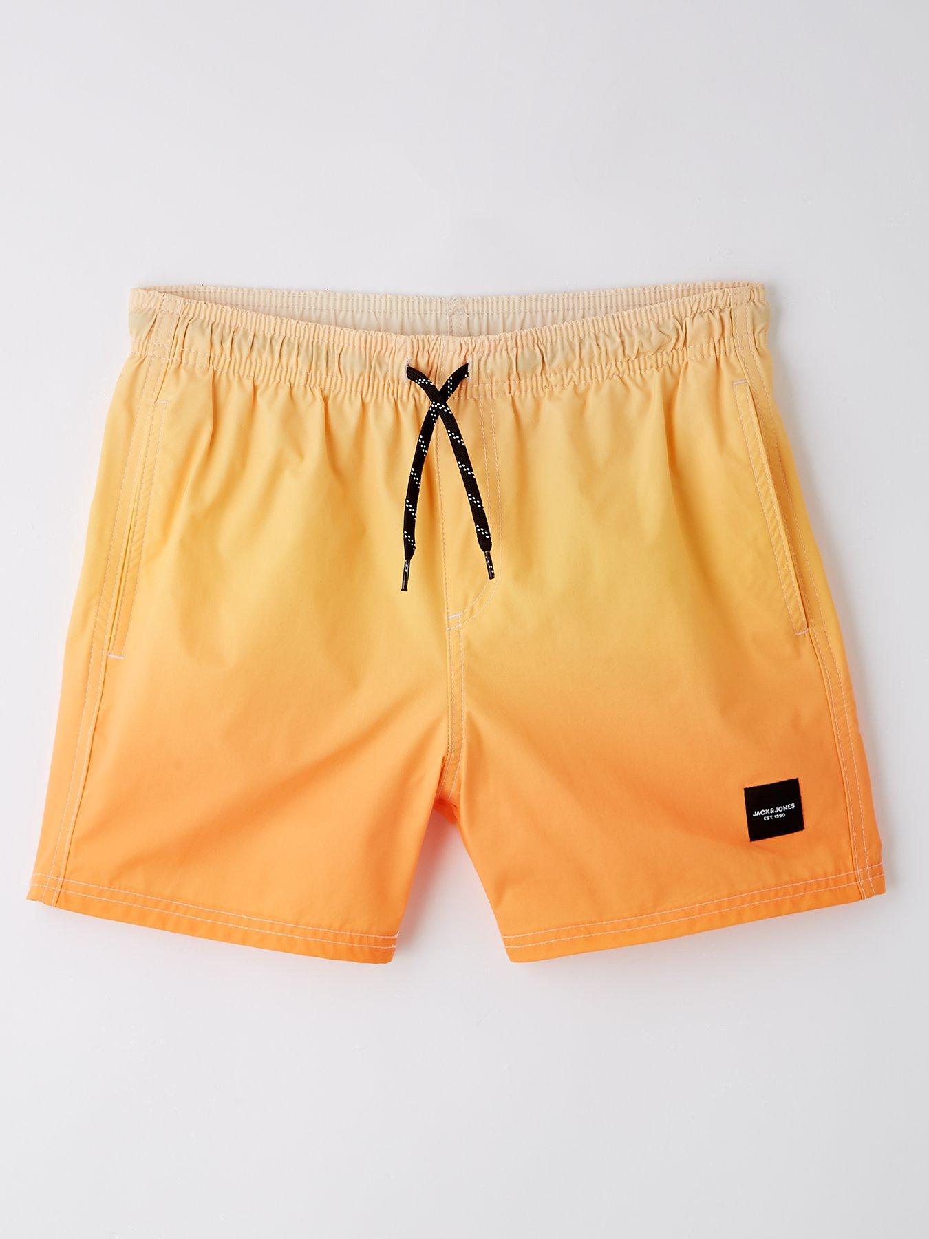 Jack & Jones Mini Younger Boys Dip Dye Swim Shorts - Buttercream