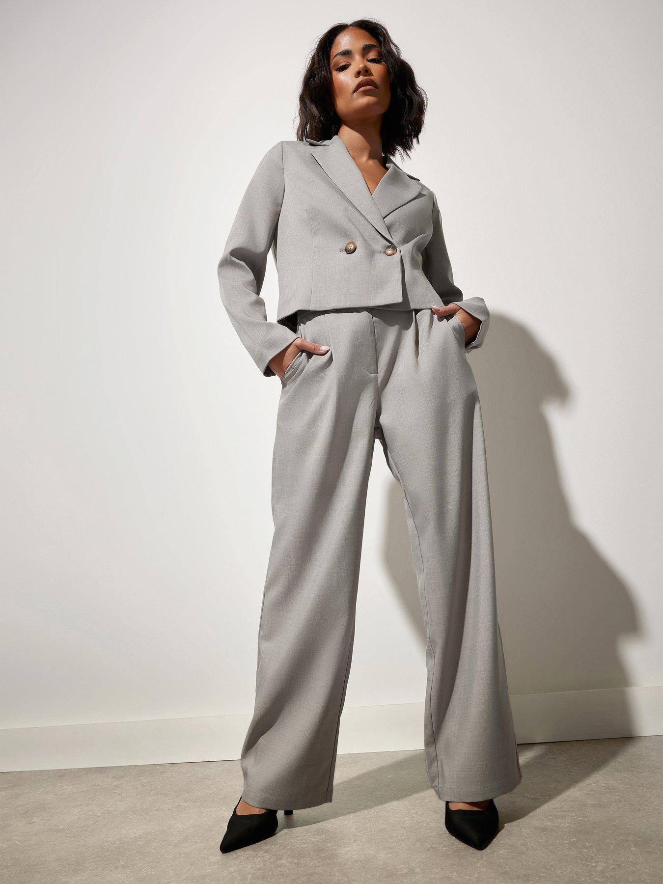 pixiegirl-petite-button-short-blazer-grey