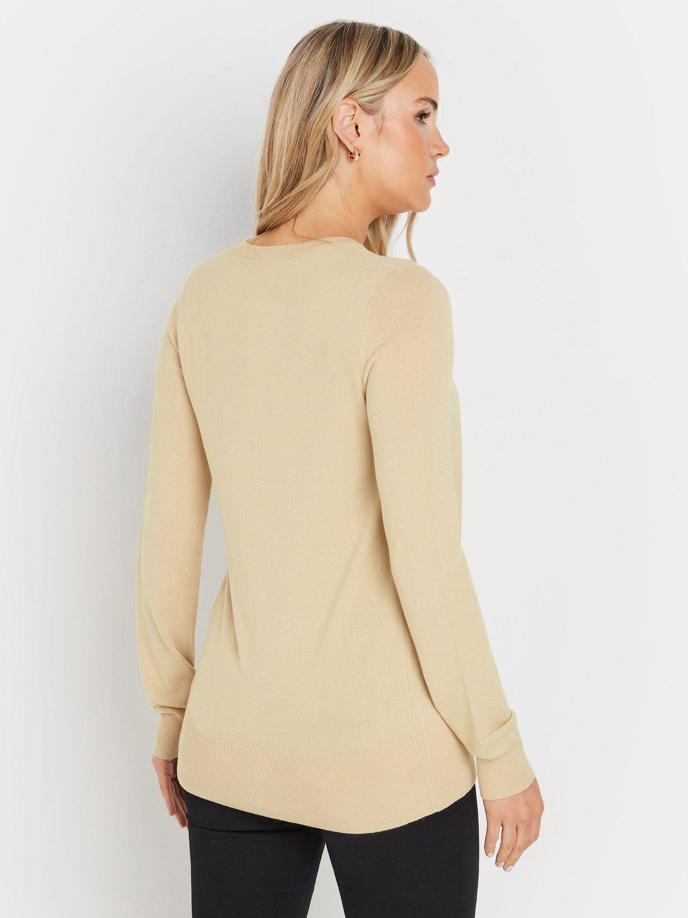 Image 2 of 4 of Long Tall Sally Sleeve Cardigan - Natural