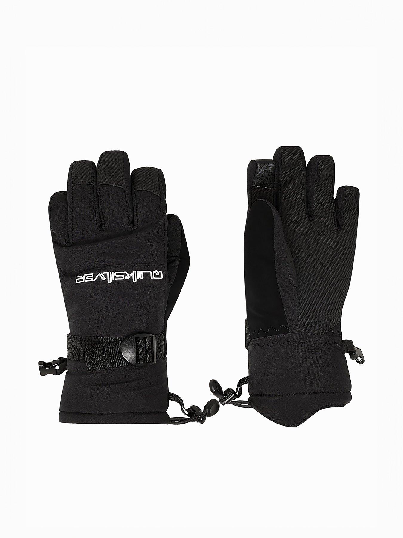 Image 1 of 5 of Quiksilver Kids Mission Ski Glove - Black