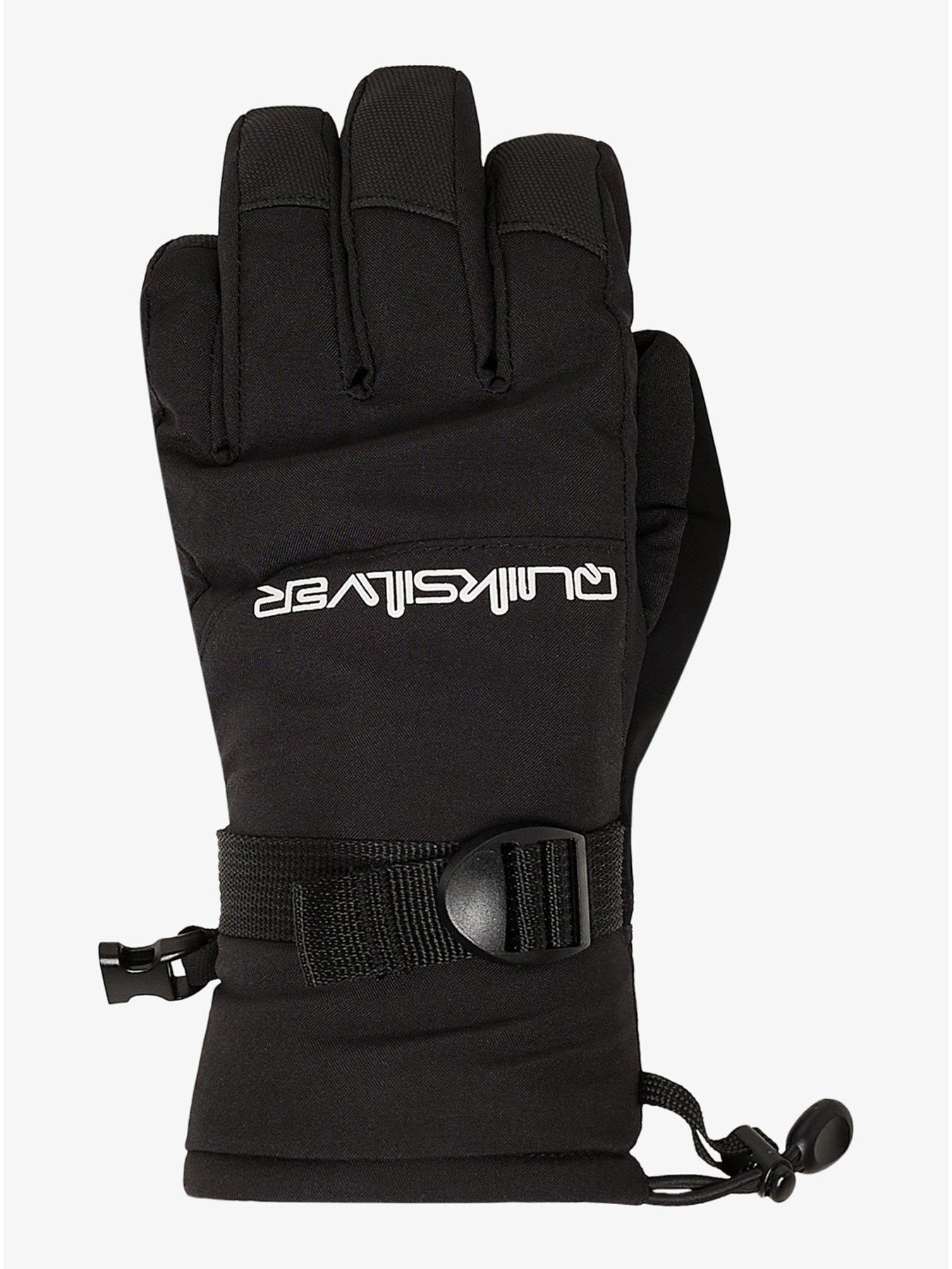 Image 3 of 5 of Quiksilver Kids Mission Ski Glove - Black