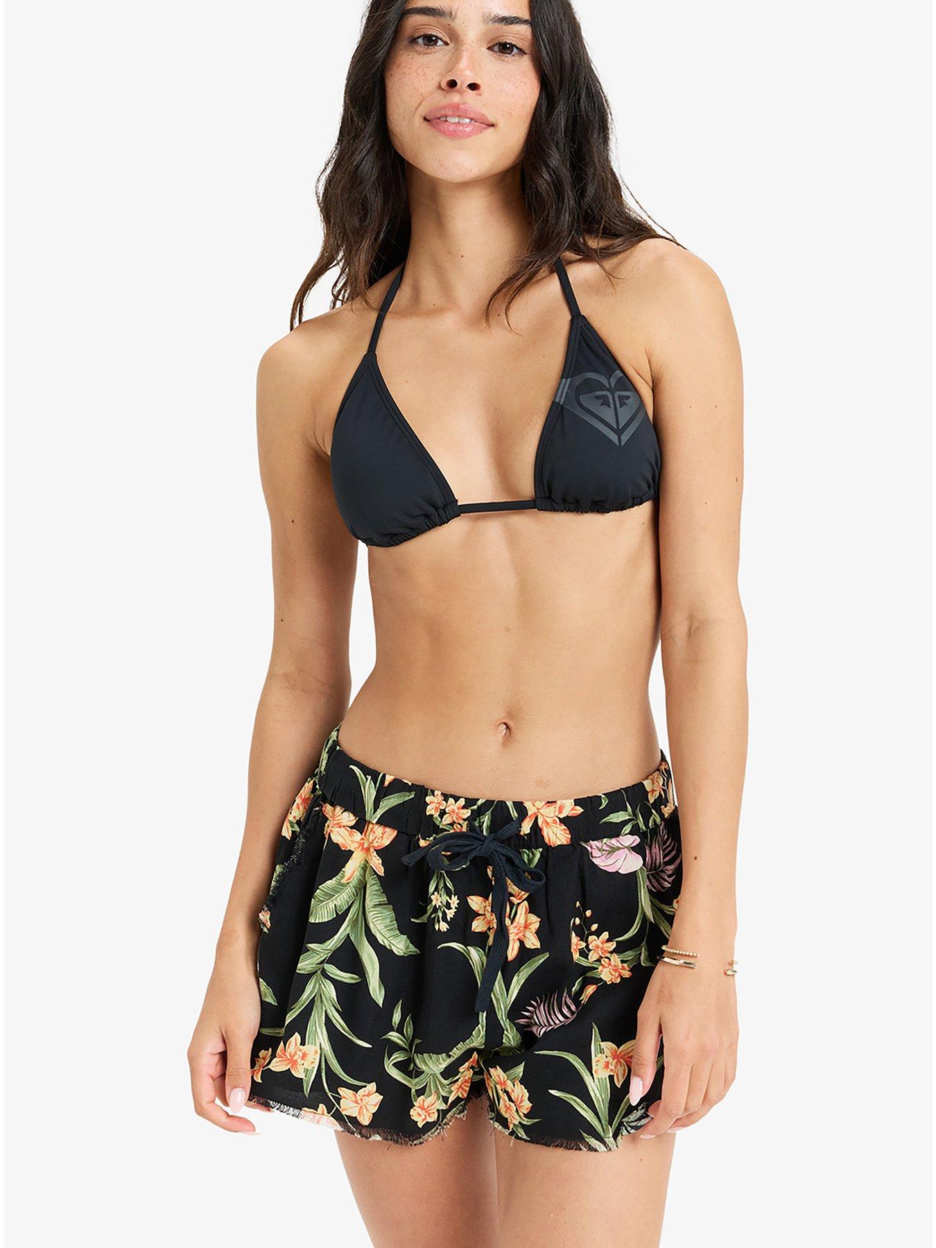 undefined Womens Coastline Ride Short Swim Coverup - Black