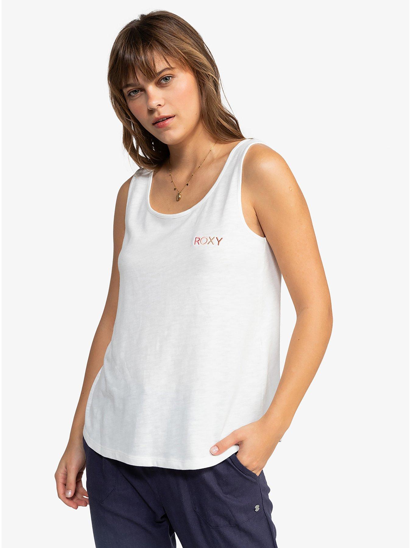 undefined Womens Saturdaze Tank Tank Top - White