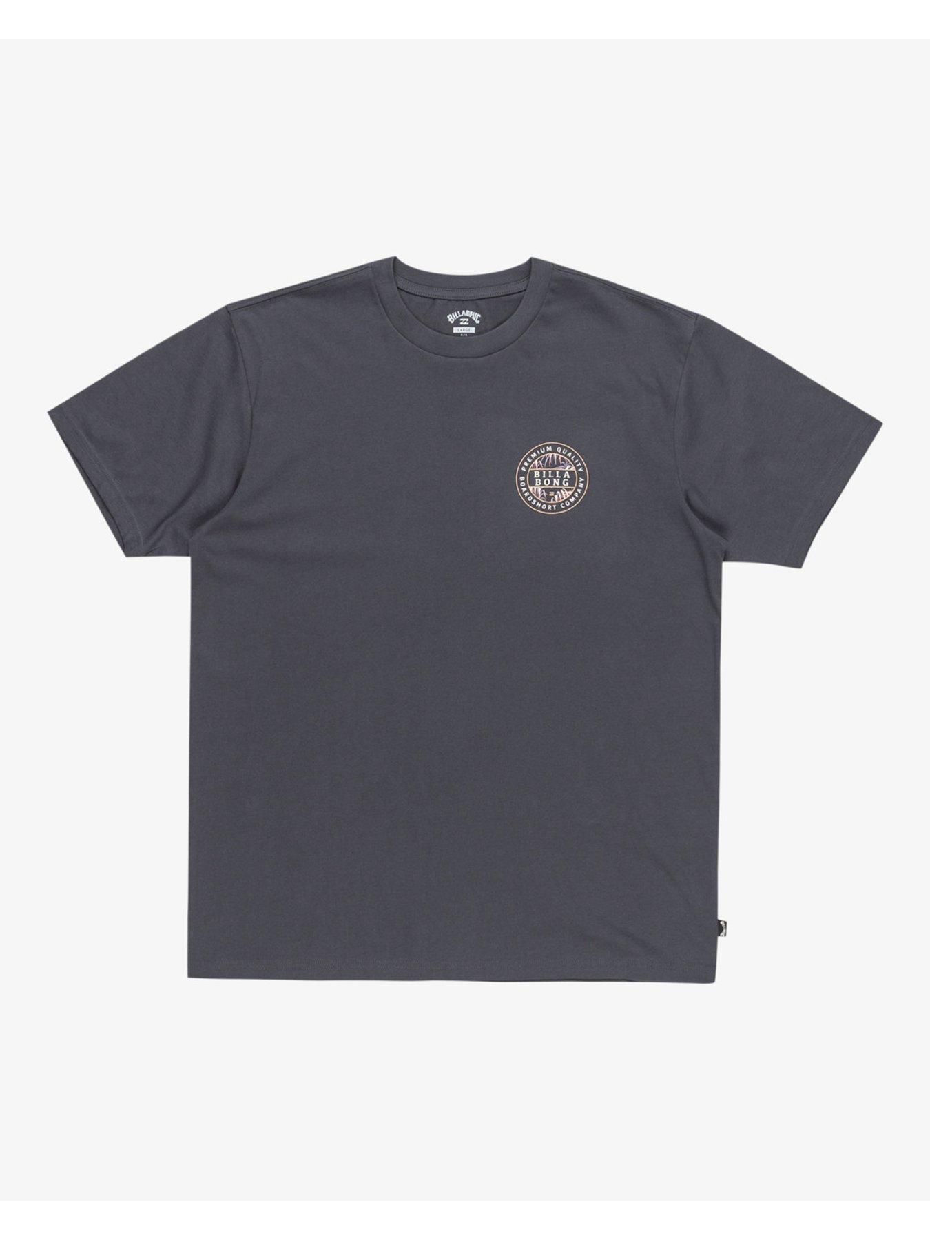 Image 5 of 6 of Billabong Mens Rotor Fill Short Sleeve Tee - Black