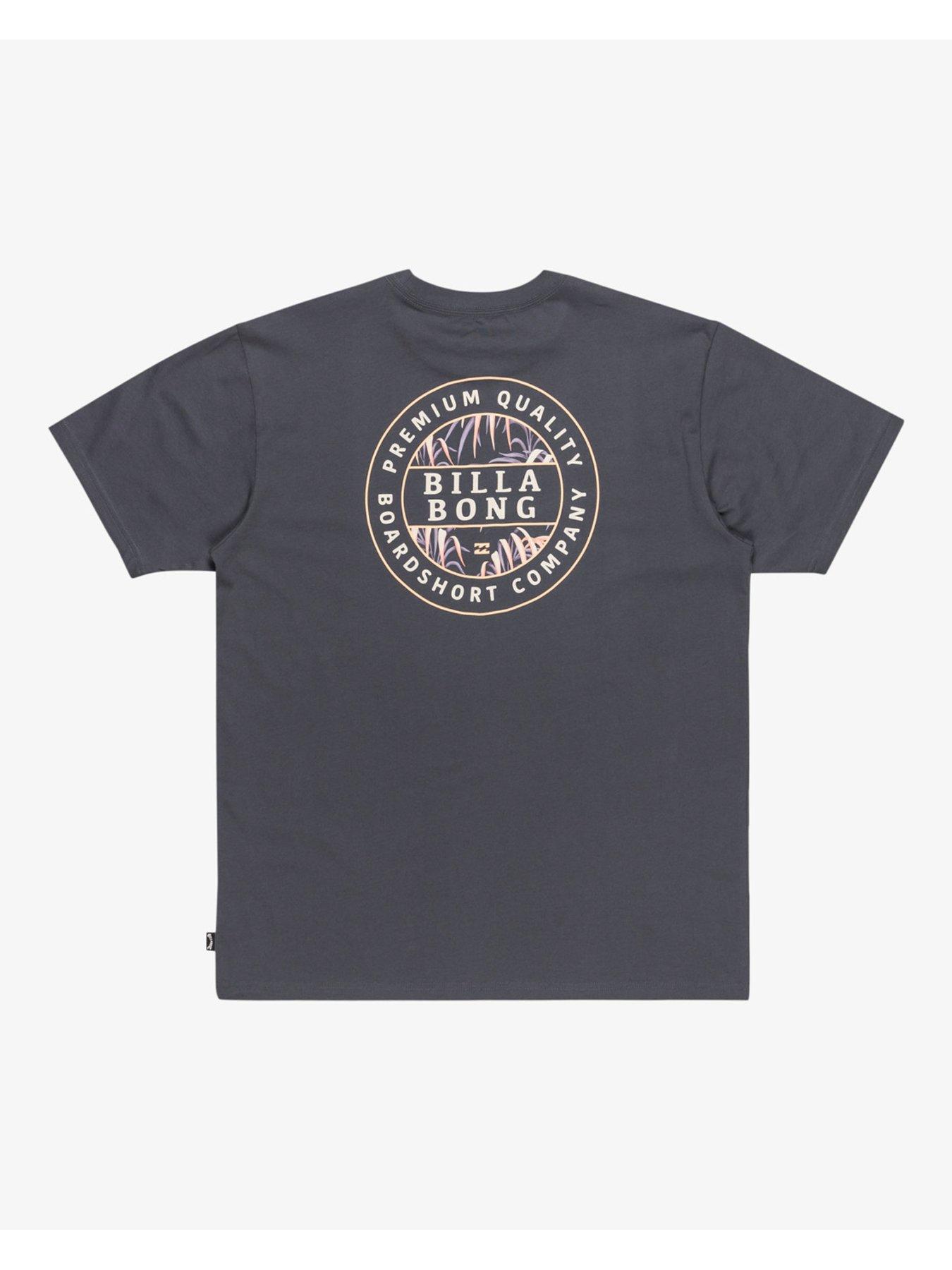 Image 6 of 6 of Billabong Mens Rotor Fill Short Sleeve Tee - Black