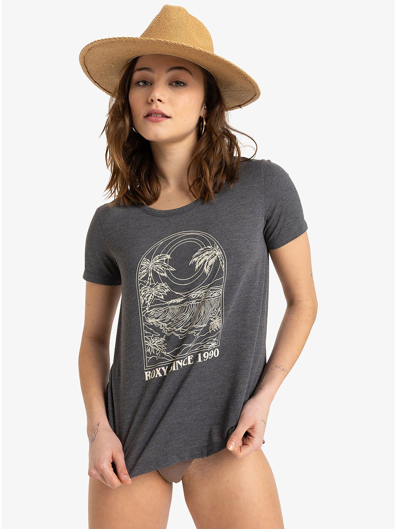 undefined Womens Surfclassic Short Sleeve Top - Black