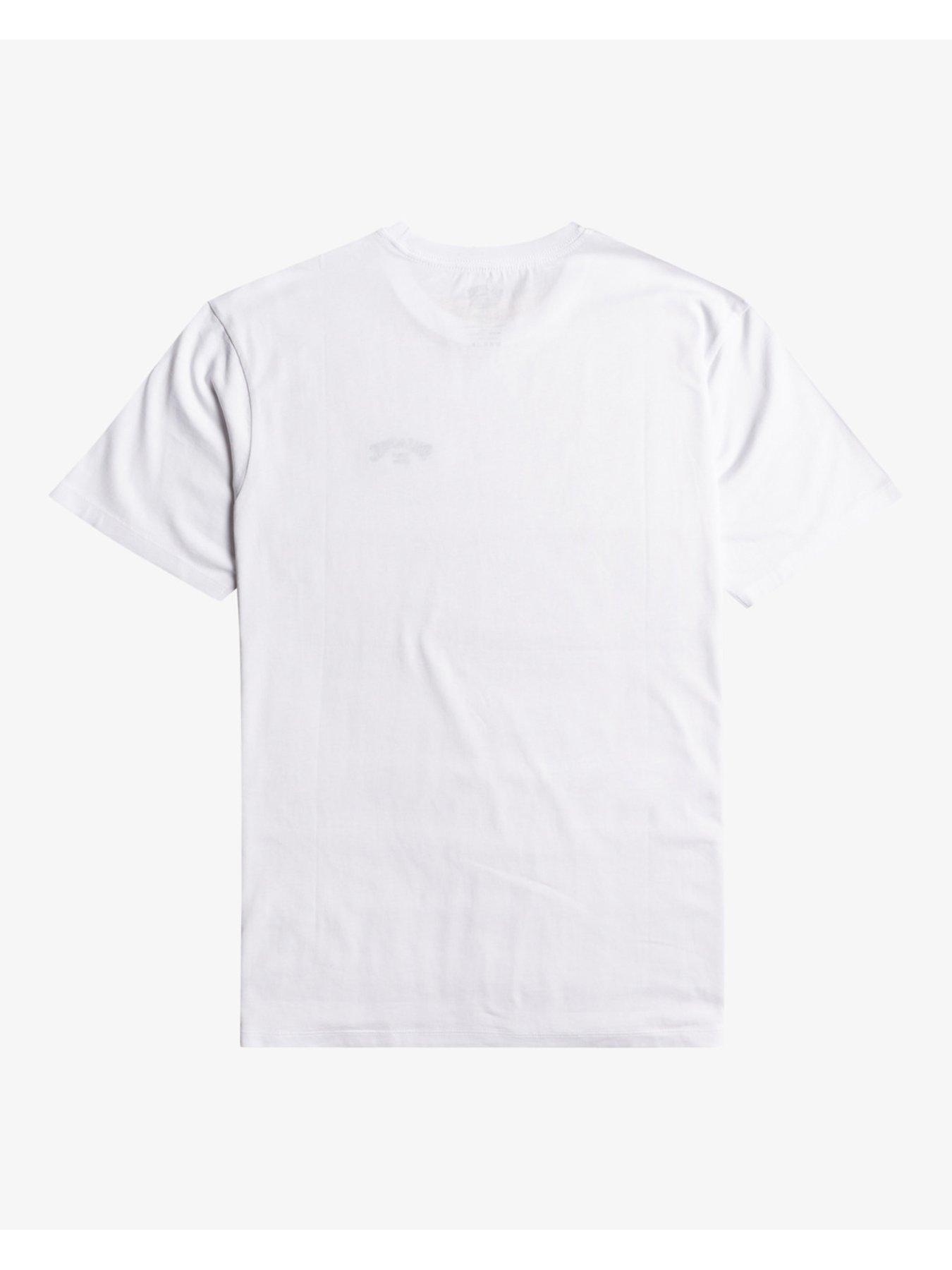 Image 6 of 6 of Billabong Mens Arch Crew Short Sleeve Tee - White
