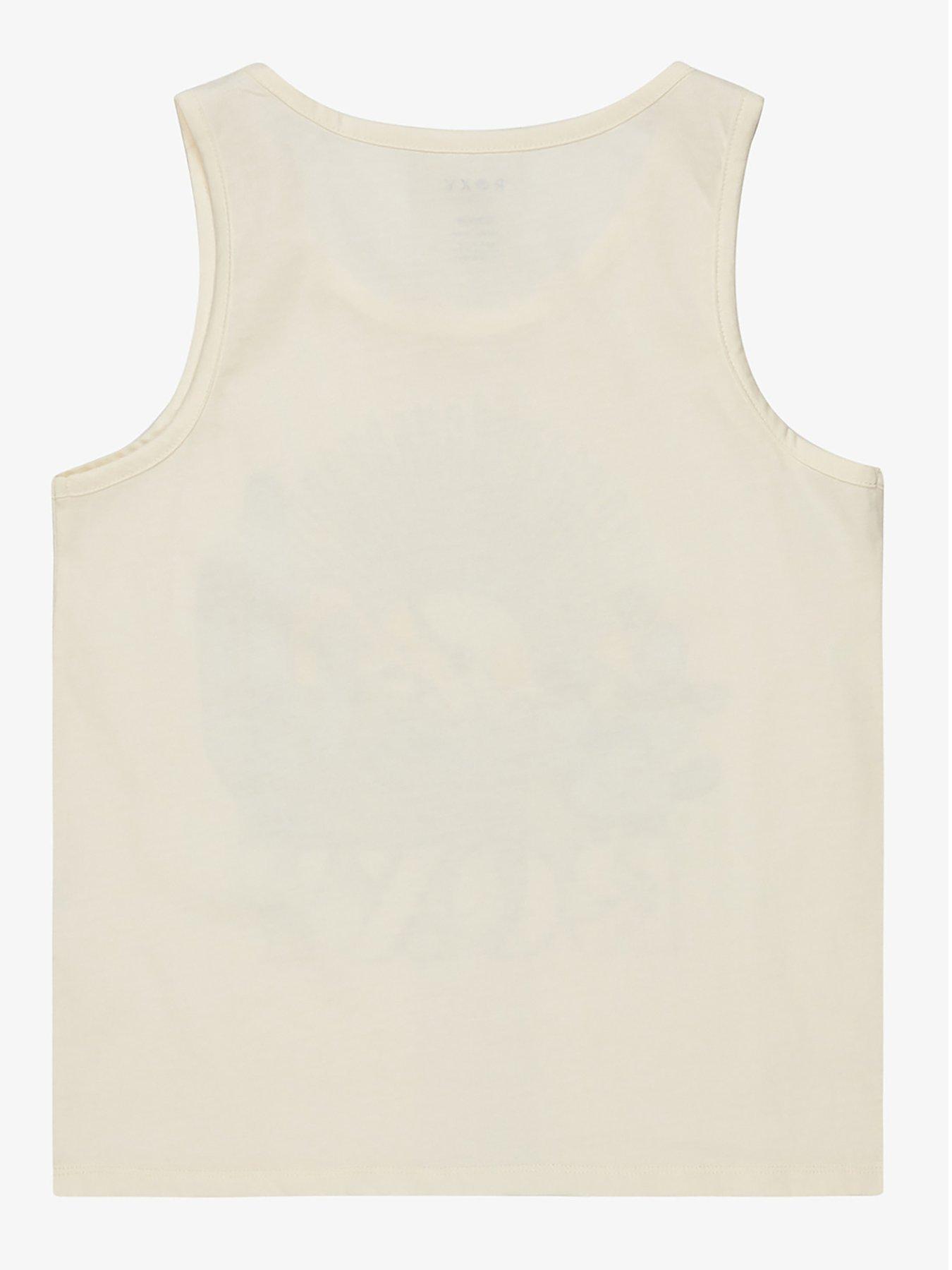  image of roxy-girls-there-is-life-vintage-tank-top-white