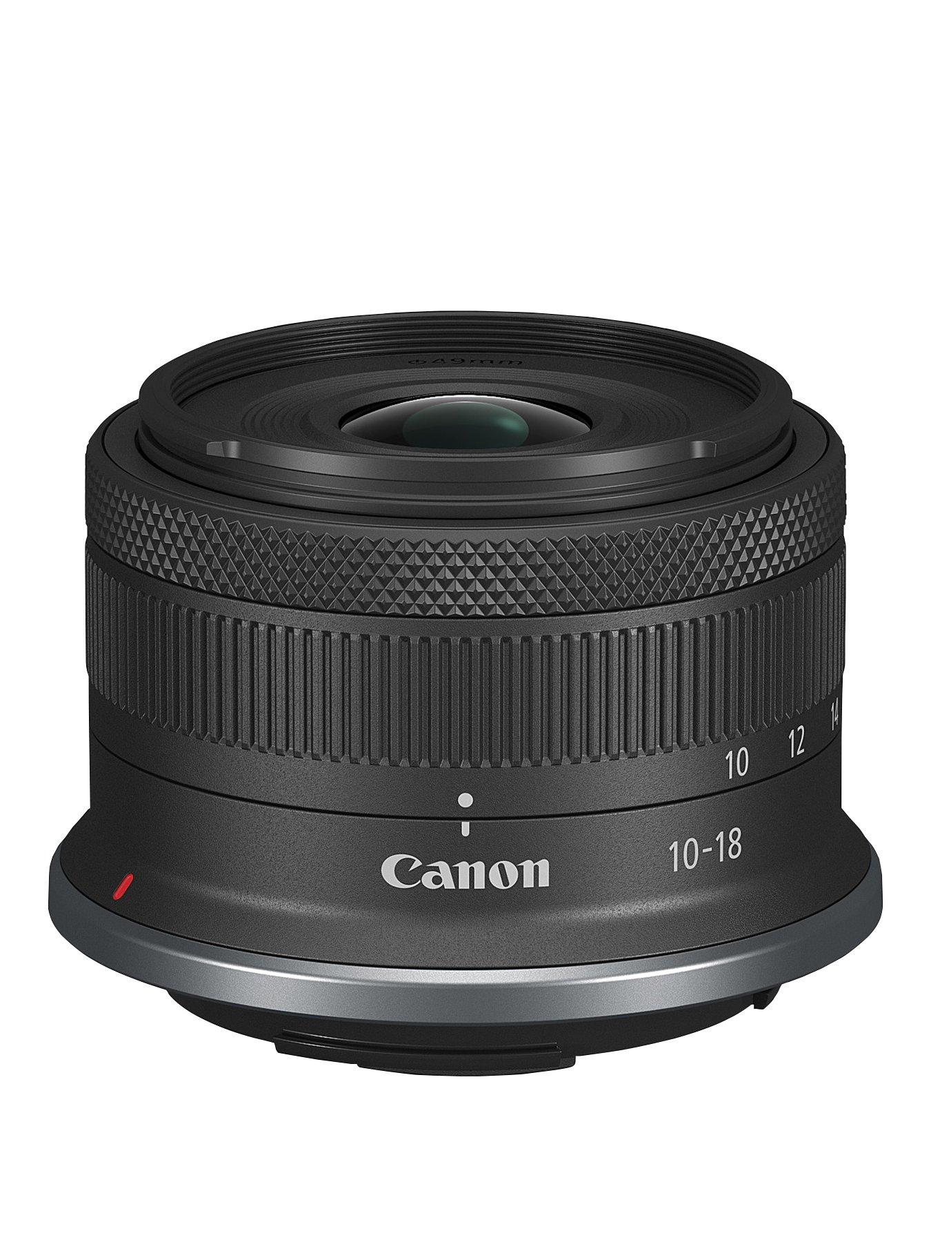 Canon RF-S 10-18mm F4.5-6.3 IS STM Lens - Black