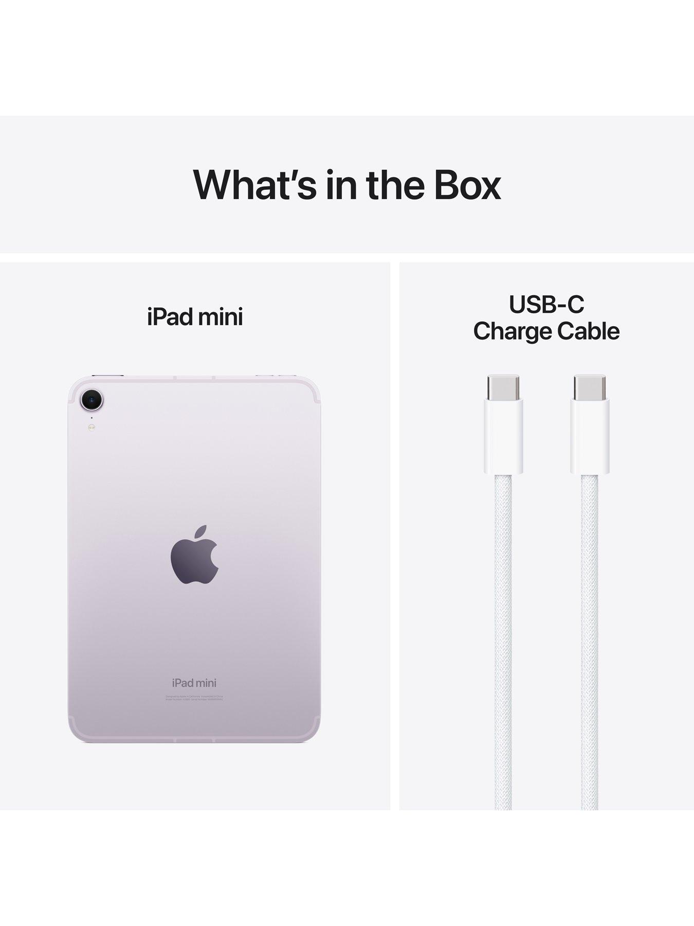 Image 7 of 7 of Apple iPad mini (7th Gen, A17 Pro, 2024) 512Gb, Wi-Fi &amp; Cellular - Purple