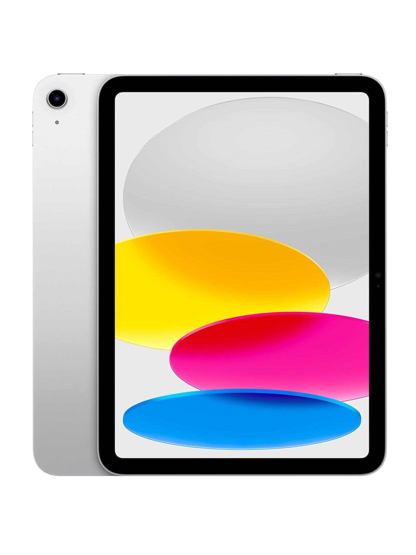 front image of apple-ipad-10th-gen-2022-256gb-wi-fi-109-inch-silver