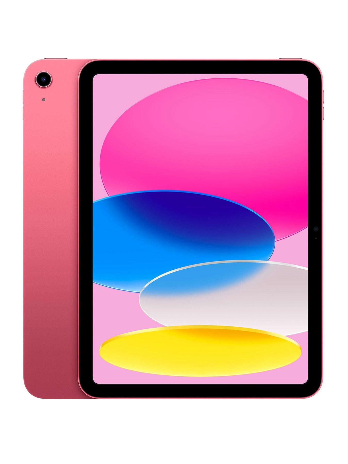 front image of apple-ipad-10th-gen-2022-256gb-wi-fi-109-inch-pink