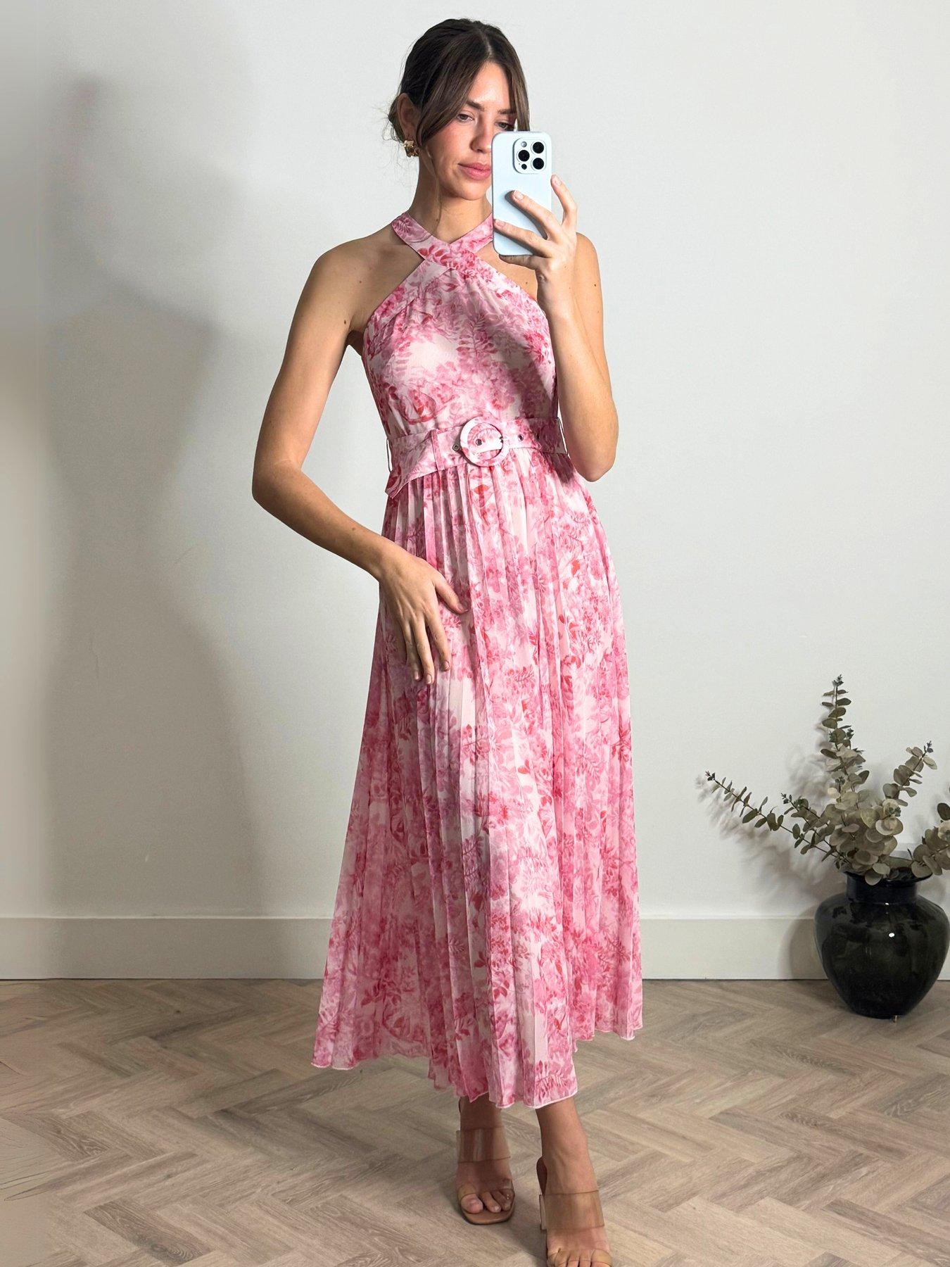 style-cheat-printed-sleeveless-midi-dress-pink