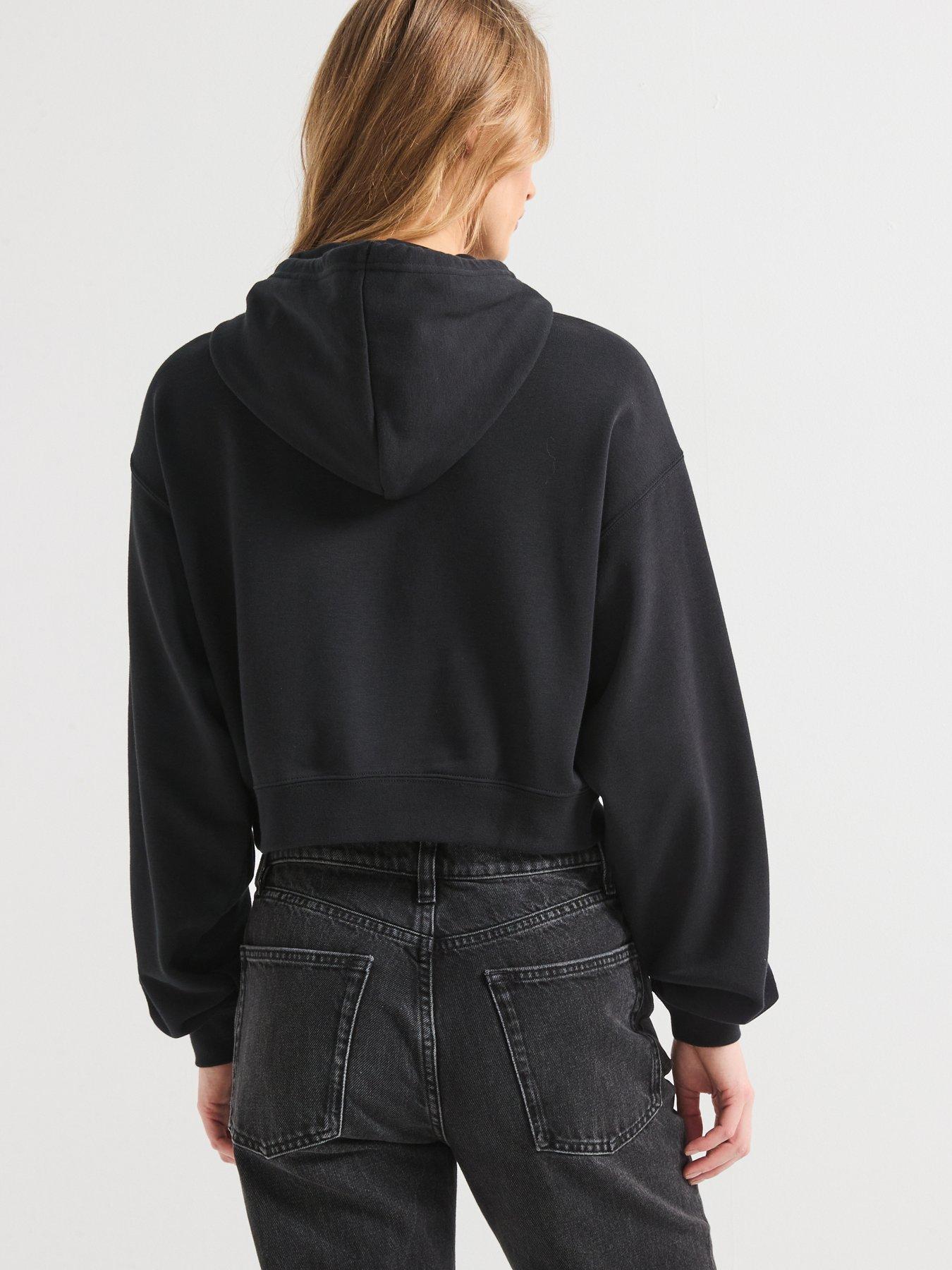  image of converse-womens-v-day-essentials-hoodie-black