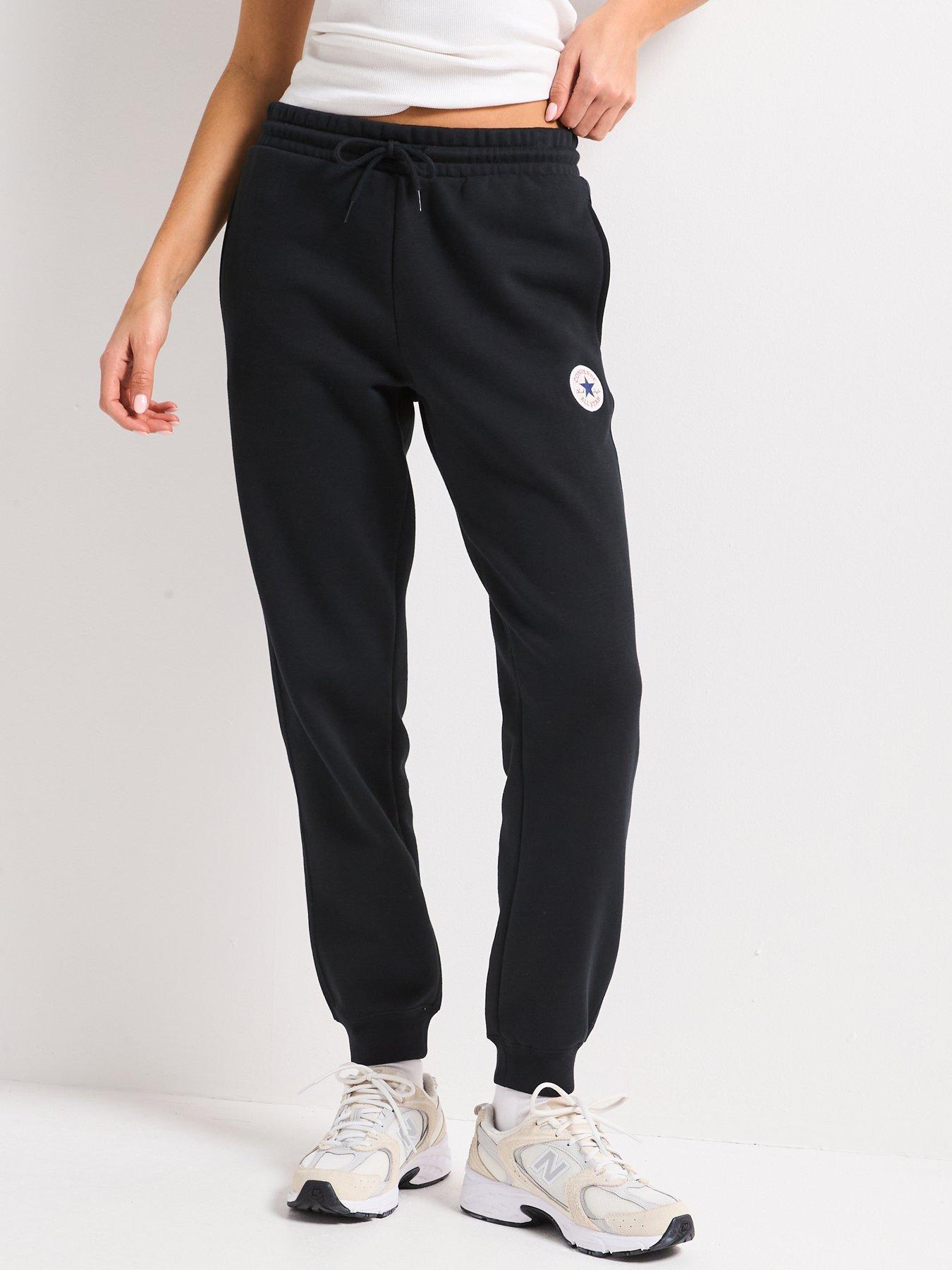 image of converse-womens-core-chuck-patch-jog-pant-black