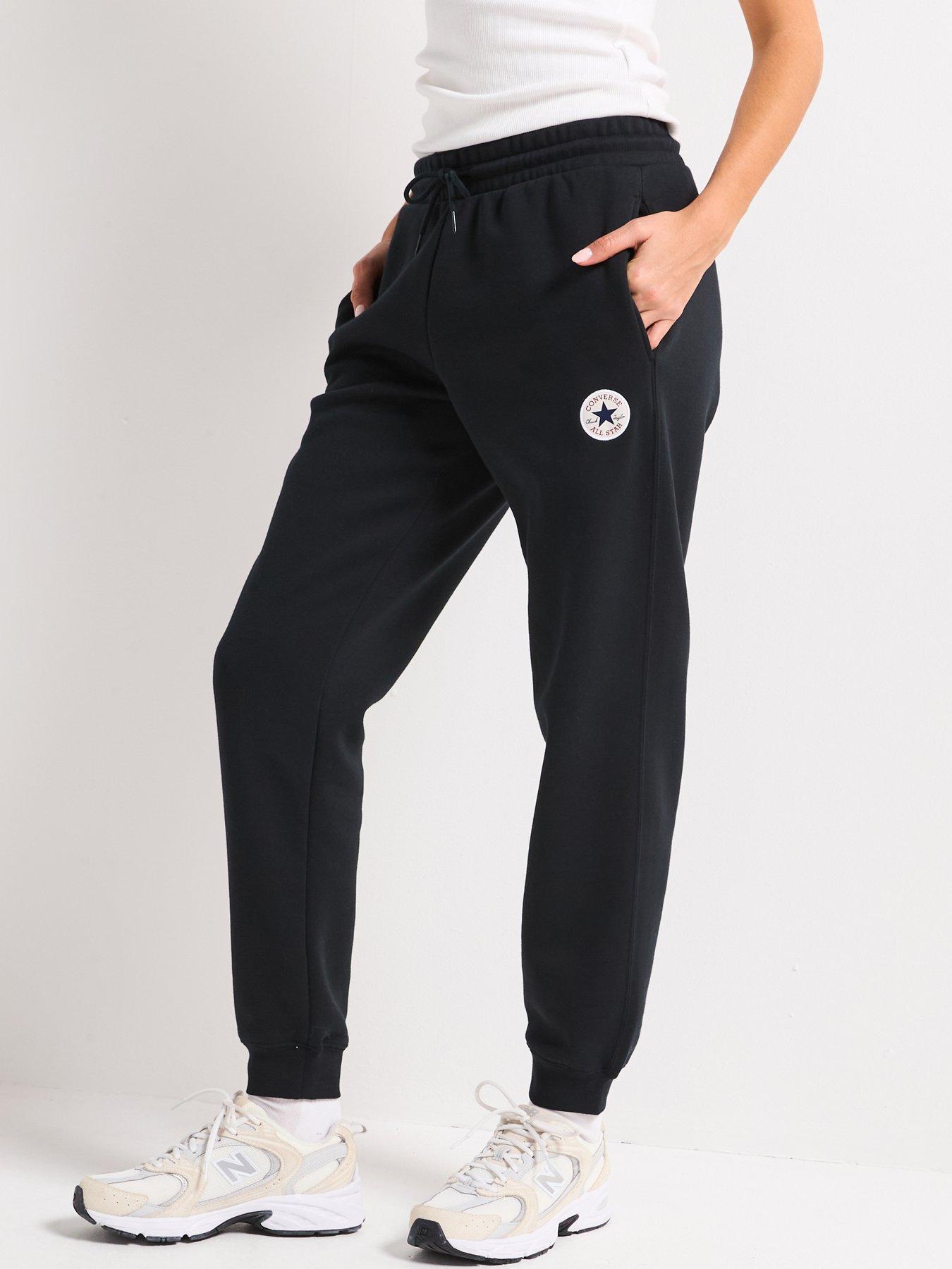  image of converse-womens-core-chuck-patch-jog-pant-black