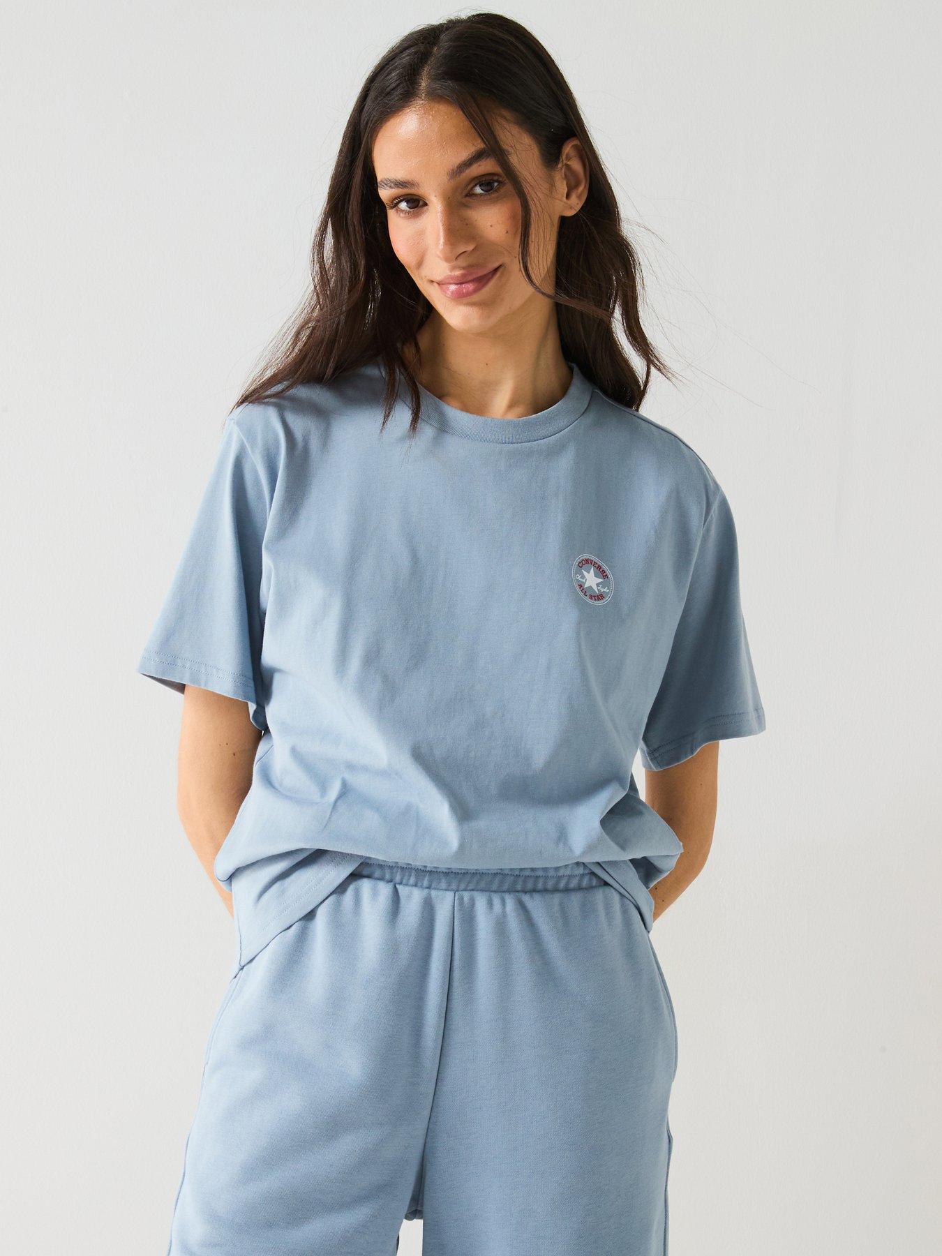 undefined Womens Chuck Patch Tee - Wet Stone