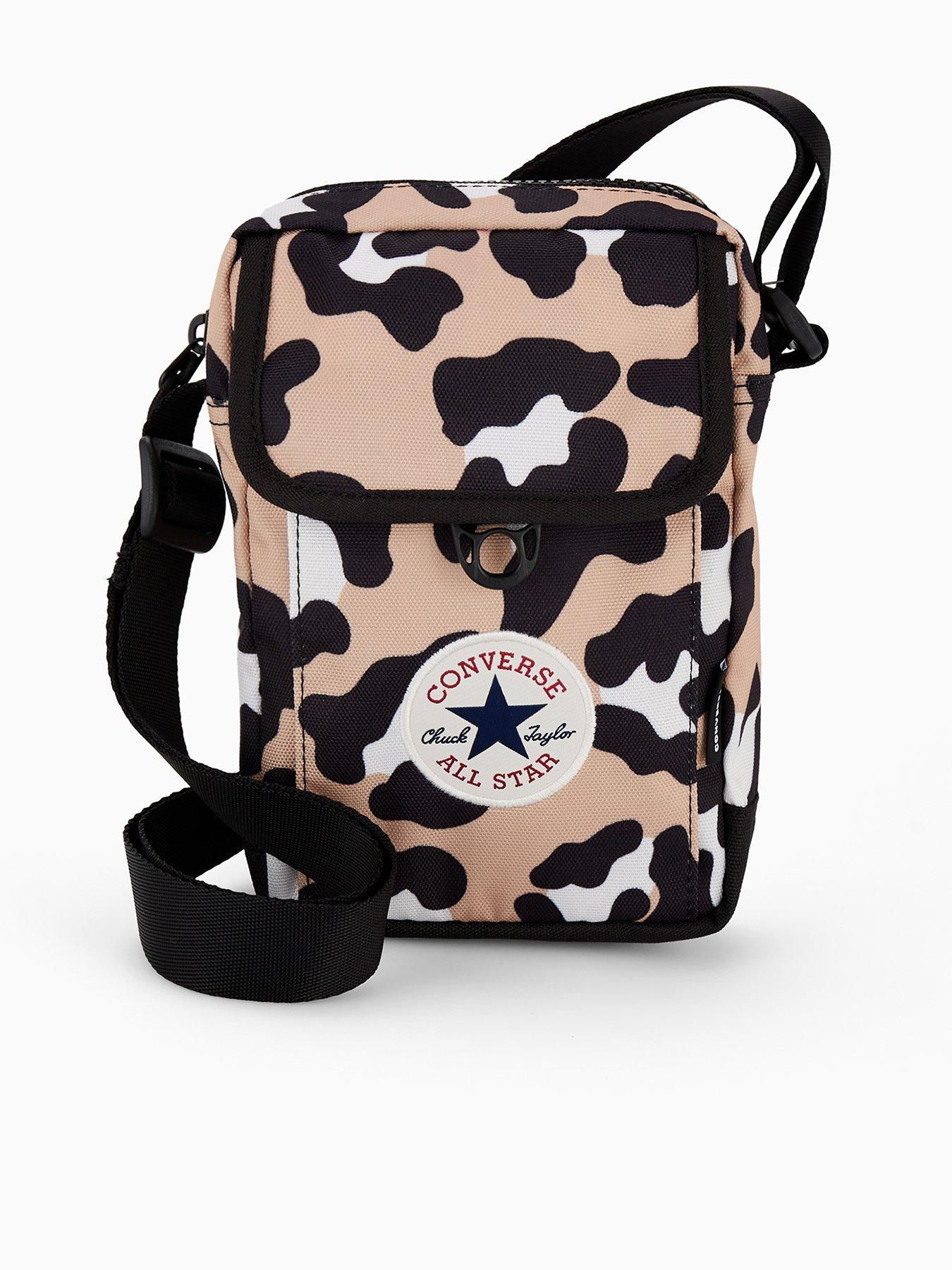 undefined Womens Leopard All Over Print Crossbody 2 Bag - Leopard