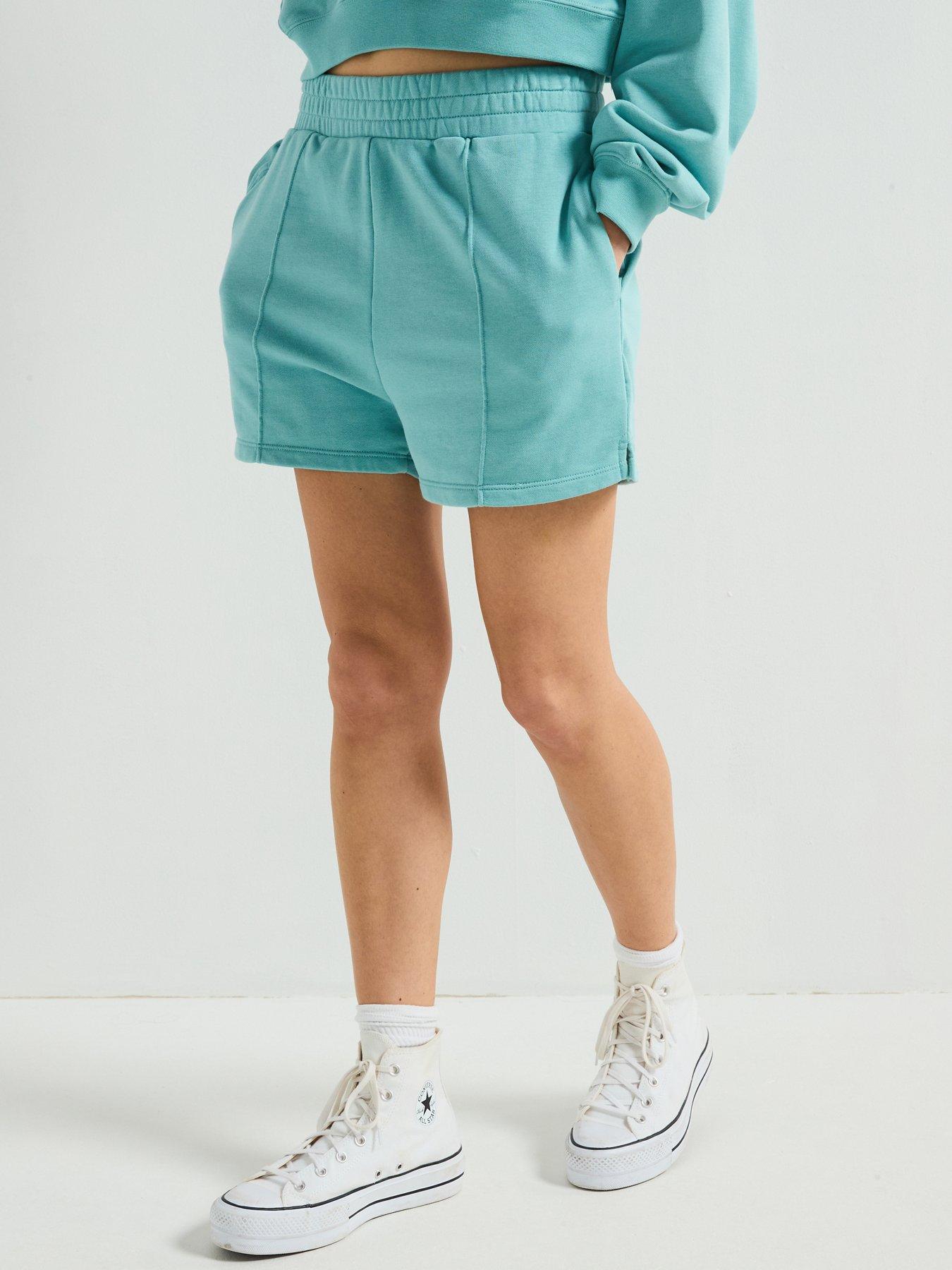 undefined Womens Star Chevron Shorts - Blue