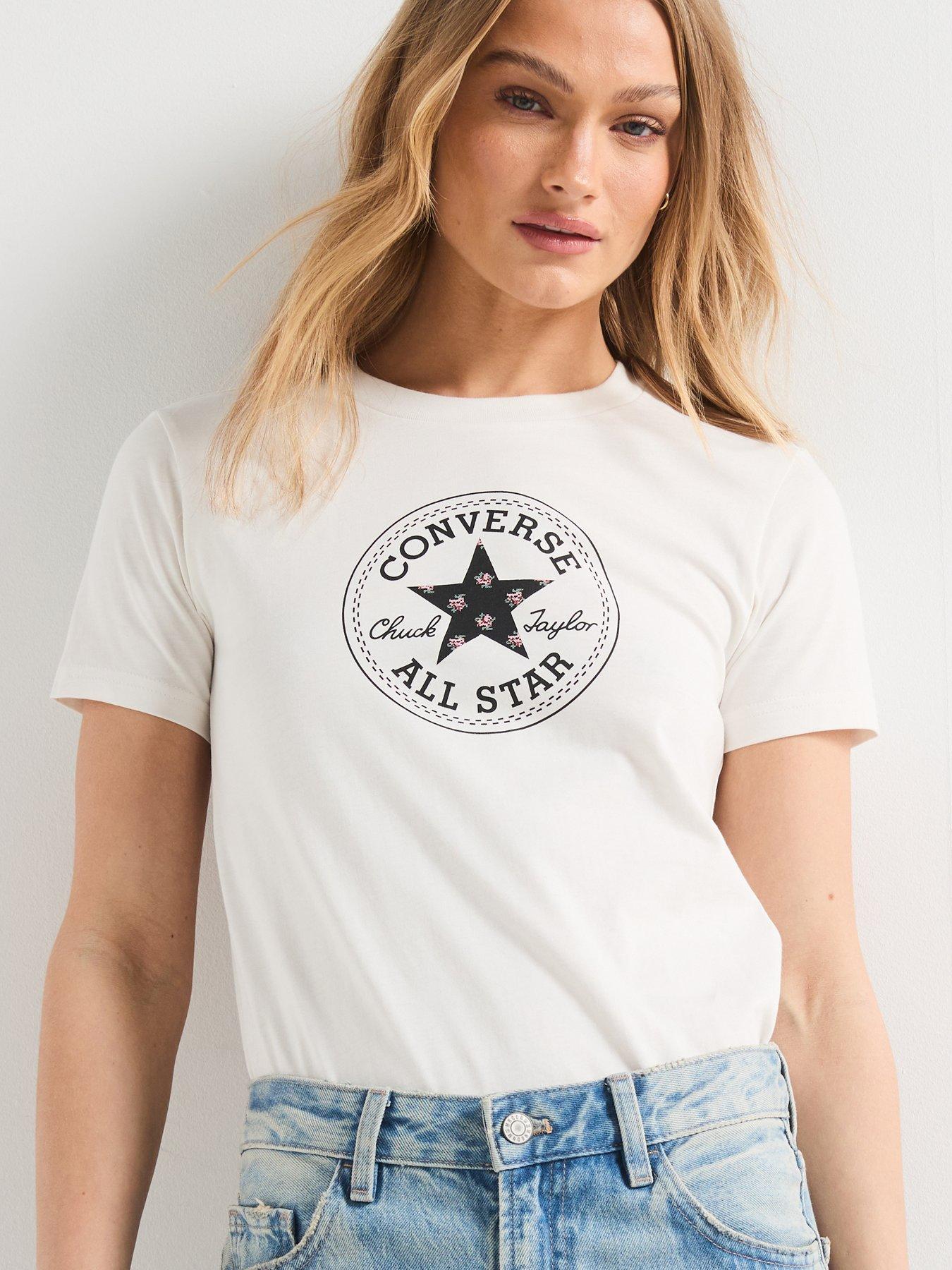  image of converse-womens-chuck-patch-overlay-tee-white