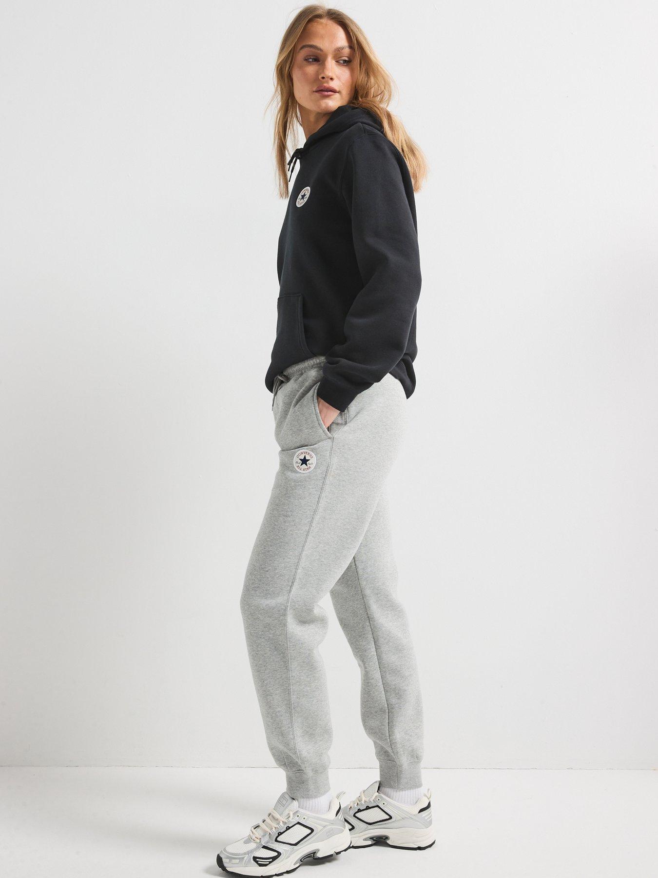 Image 6 of 6 of Converse Womens Standard Fit Core Chuck Patch Pant - Grey