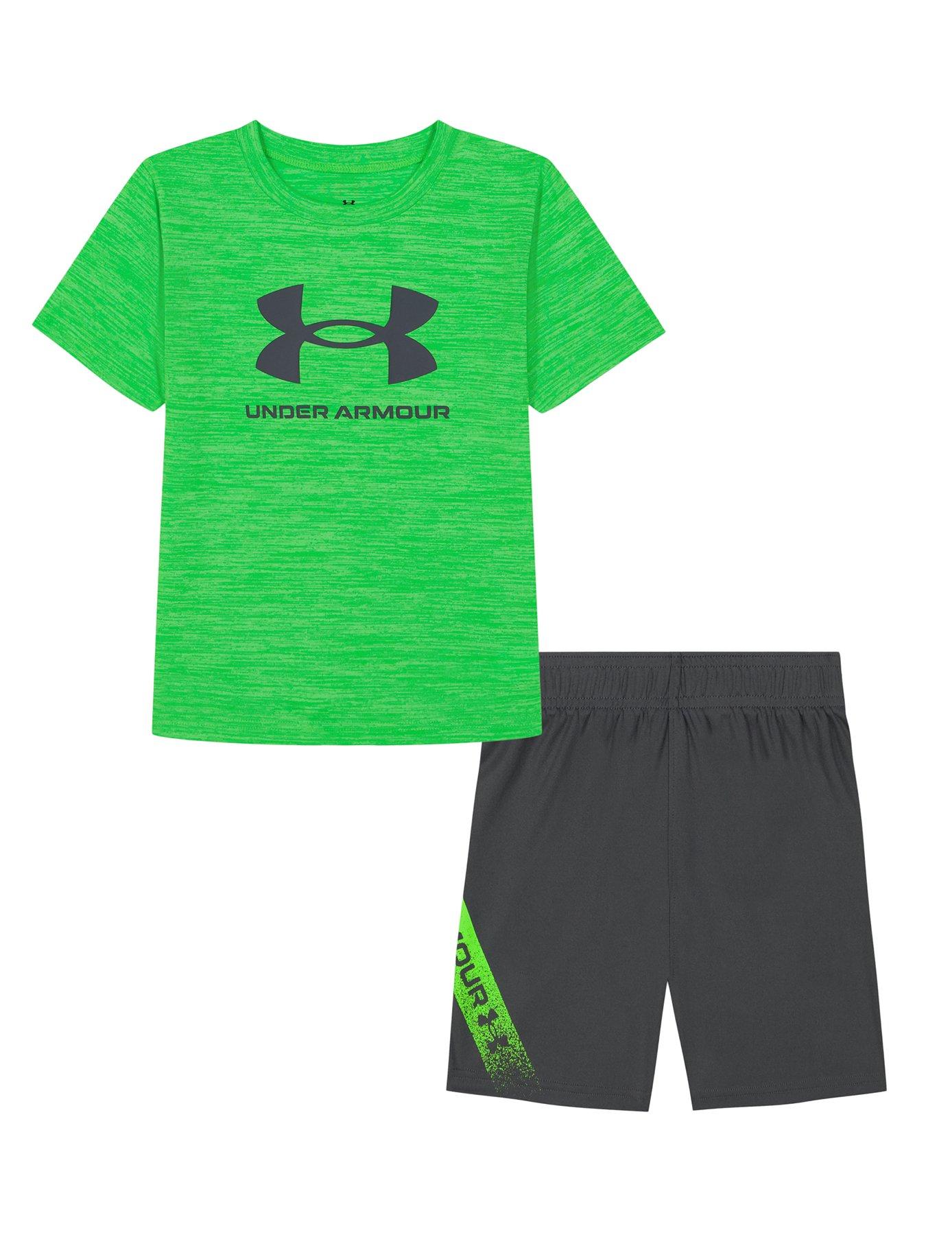 under-armour-kids-boys-tech-fade-t-shirt-and-short-set-green-hyper-green