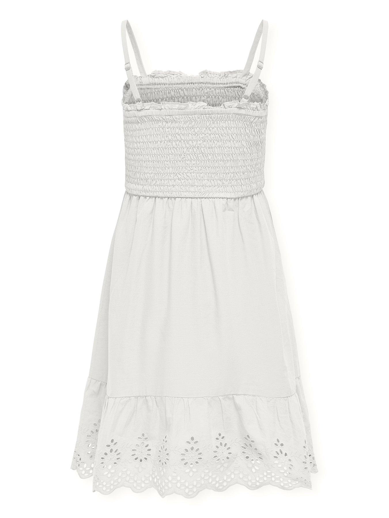  image of only-kids-girls-smocked-strappy-dress-cloud-dancer