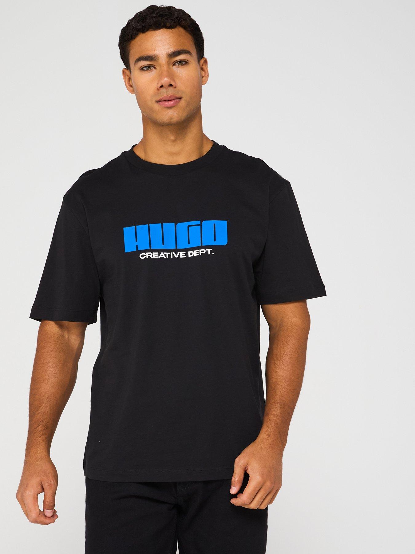 undefined Blue Newromi Creative Dept Logo T-Shirt - Black