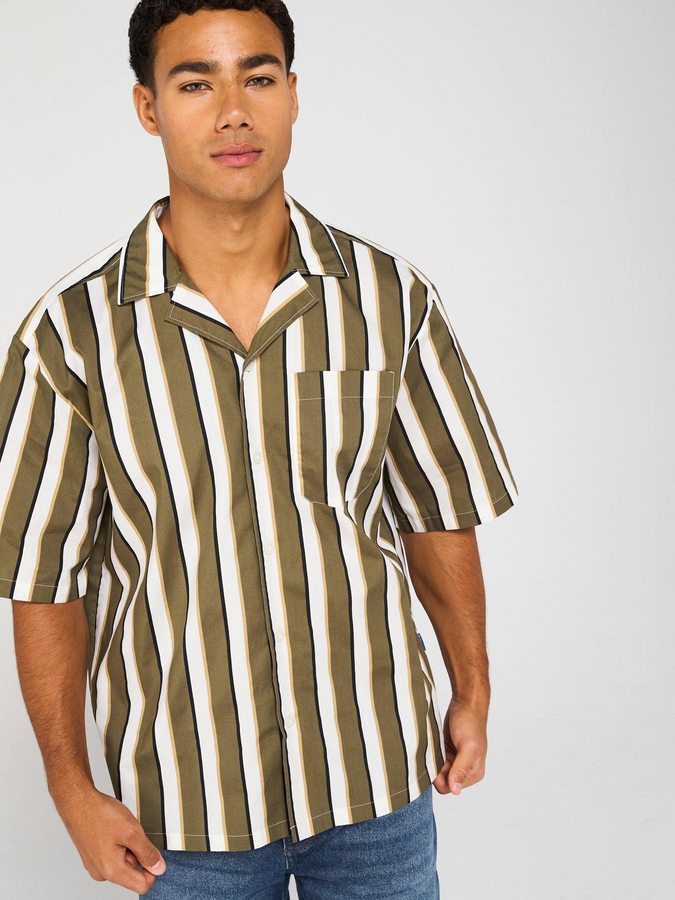 hugo-blue-eligino-relaxed-striped-short-sleeve-shirt-green