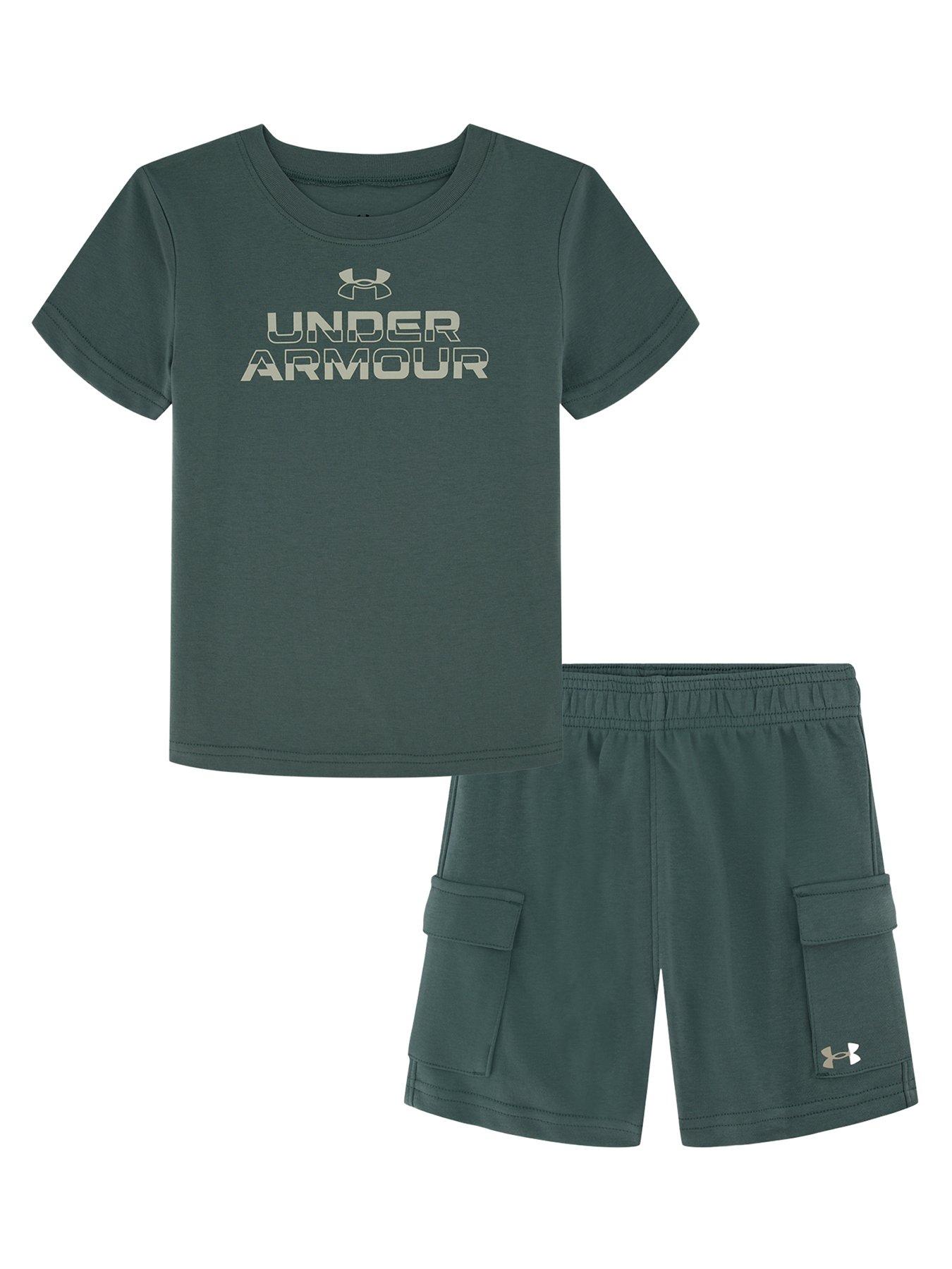 under-armour-kids-boys-cargo-t-shirt-and-short-set-silica-green