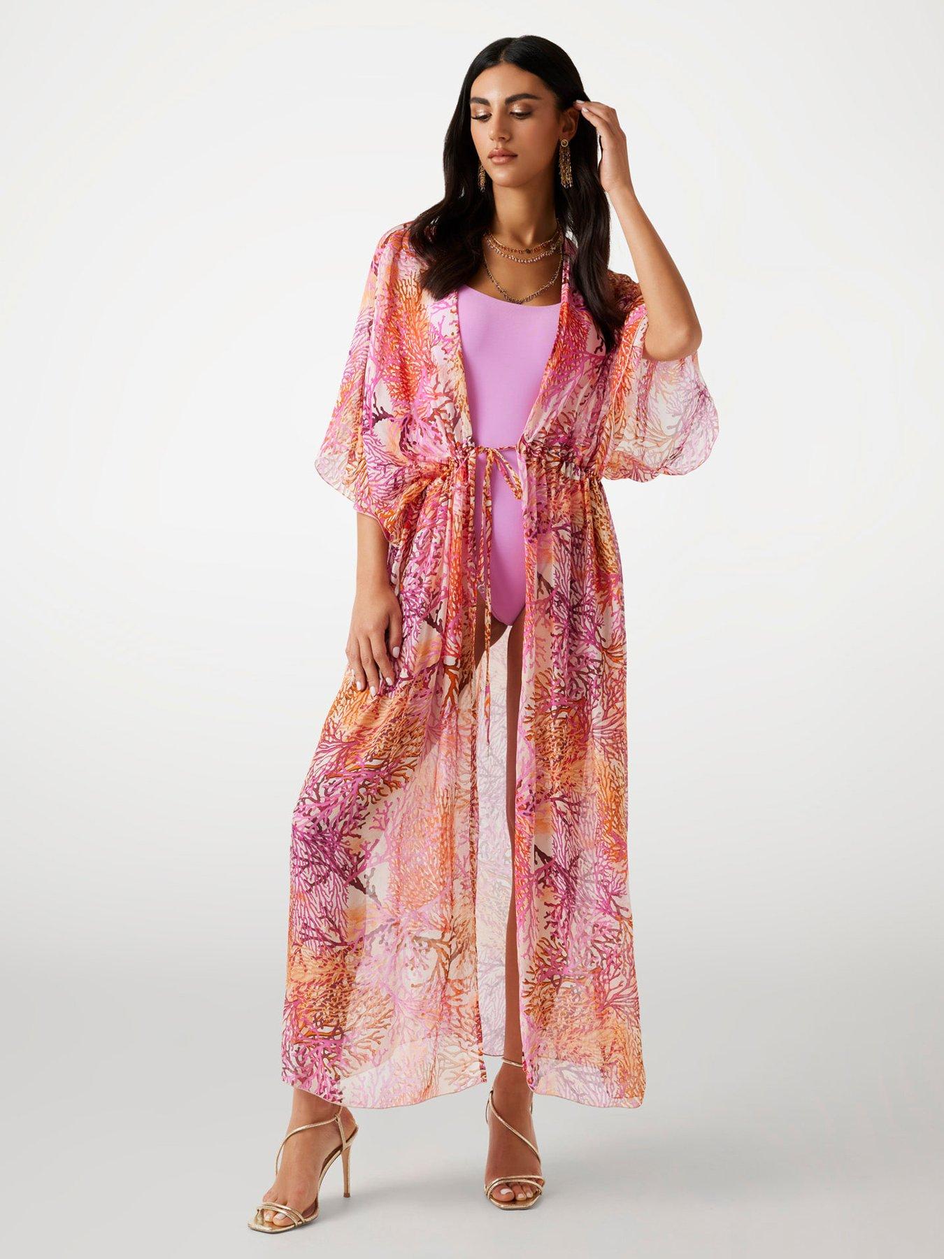 guess-long-kimono-pink
