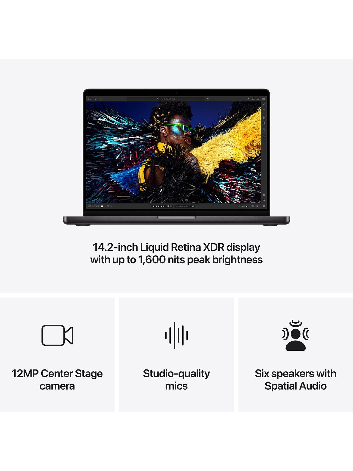  image of apple-macbook-pro-m4-2024-14-inch-with-10-core-cpu-and-10-core-gpu-16gb-unified-memory-1tb-ssd-space-black