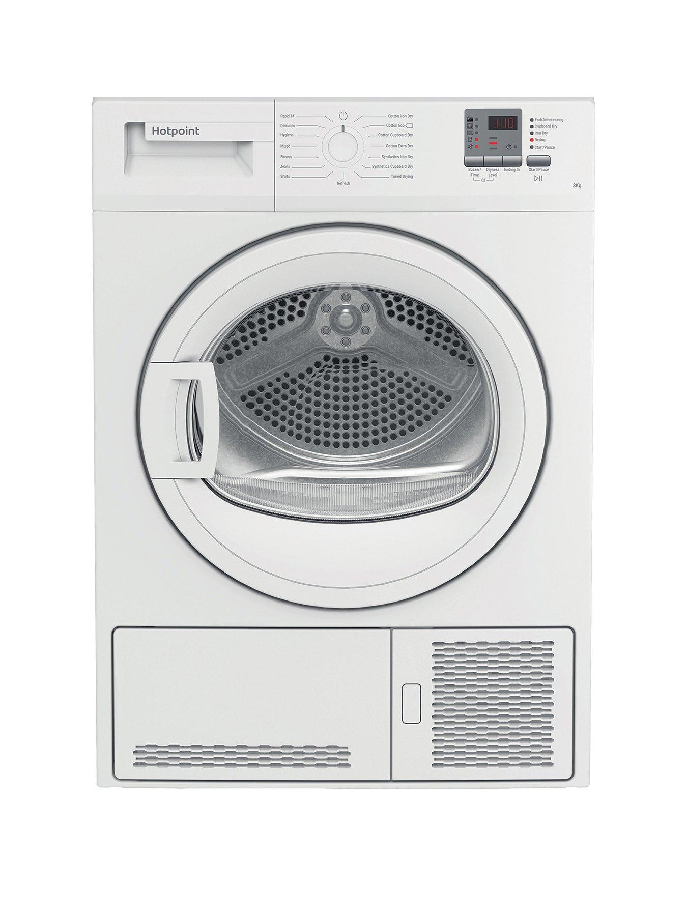 hotpoint-chdc82wwgduk-8kg-condenser-dryers-white