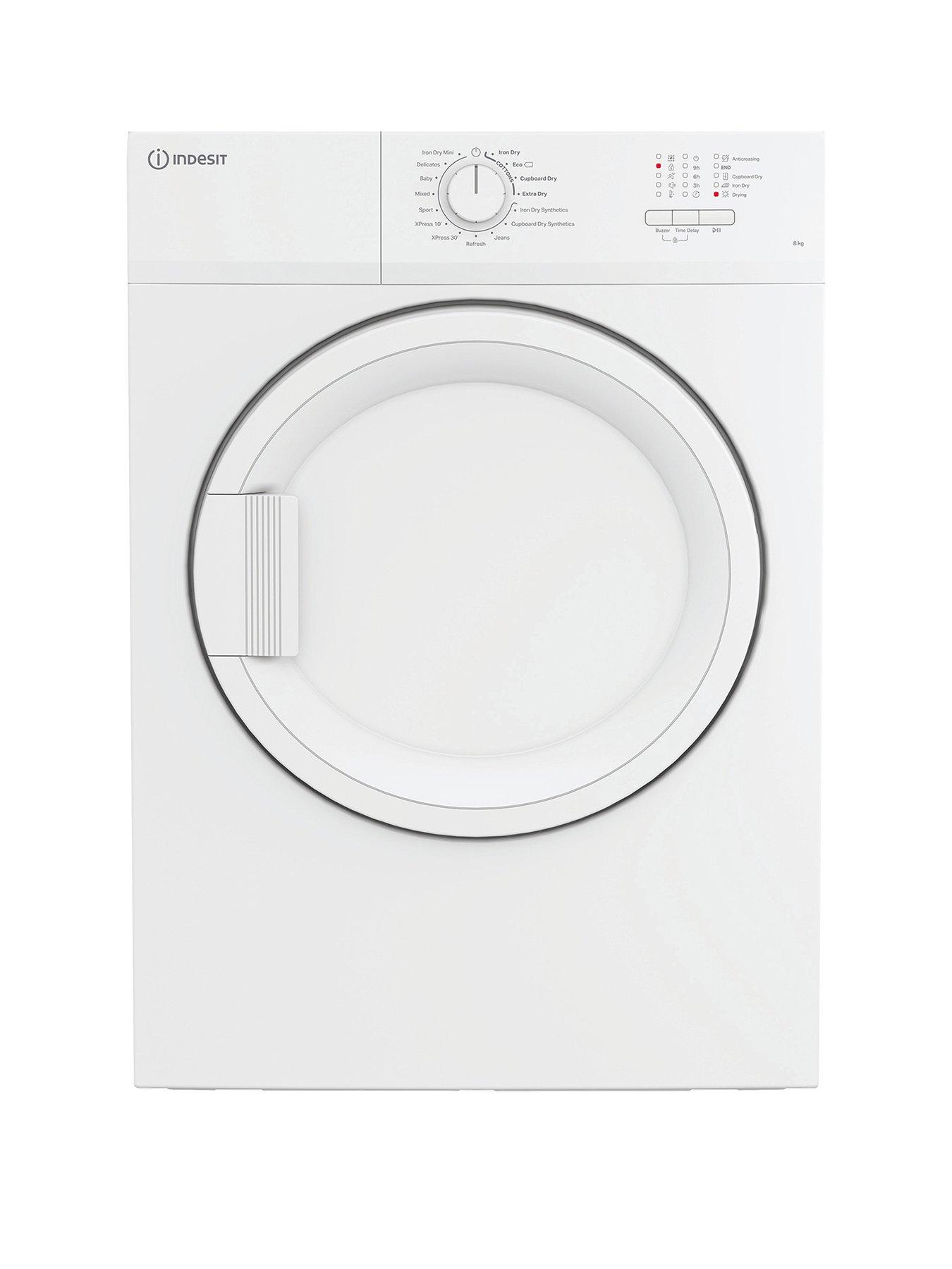 Indesit CYDA81WWGLUK - 8KG Vented - Dryers - White