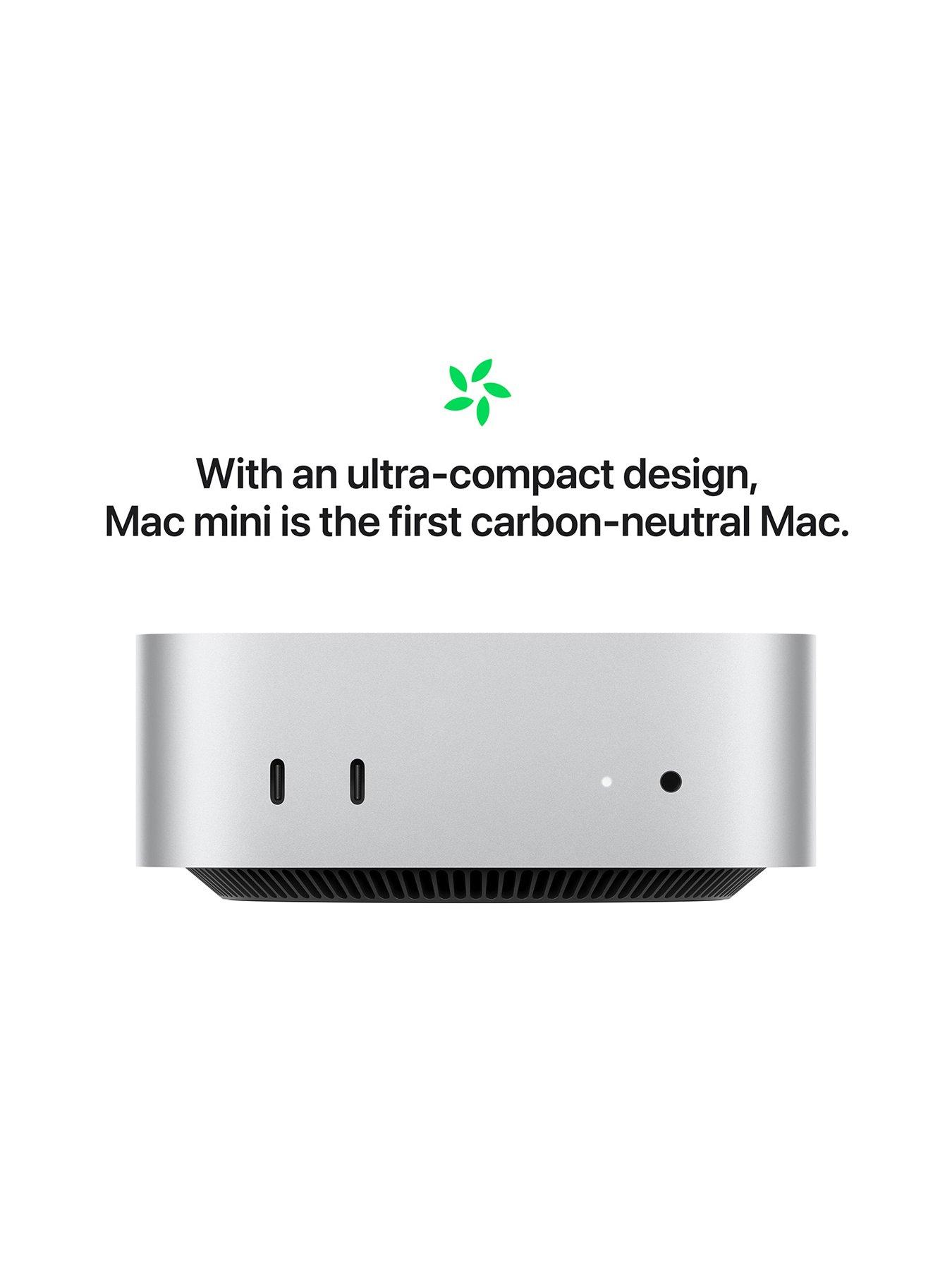Image 5 of 8 of Apple Mac mini (M4, 2024) with 10-core CPU and 10-core GPU, 24GB, 512GB SSD - Silver