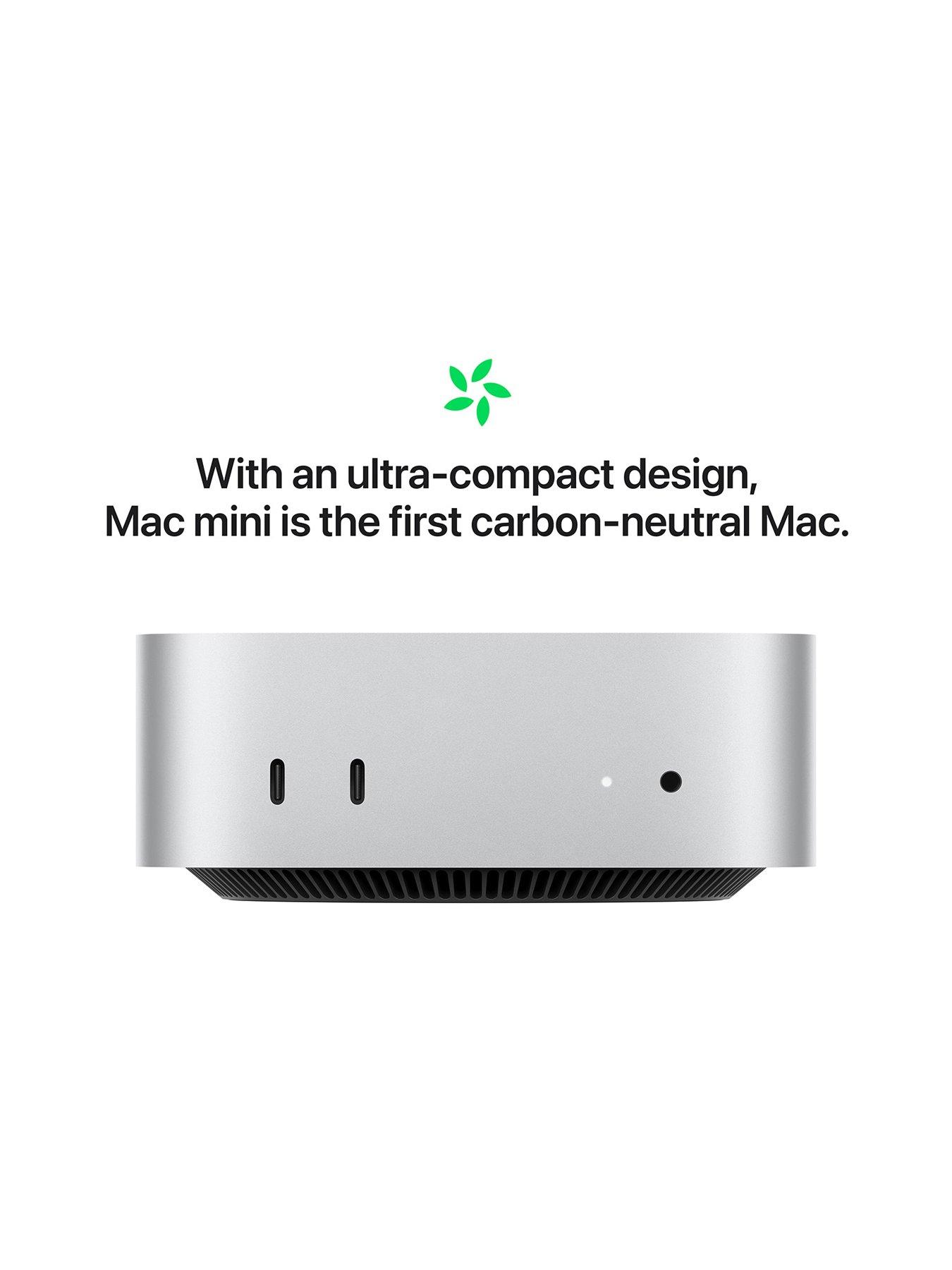  image of apple-mac-mini-m4-2024-with-10-core-cpu-and-10-core-gpu-16gb-256gb-ssd-silver