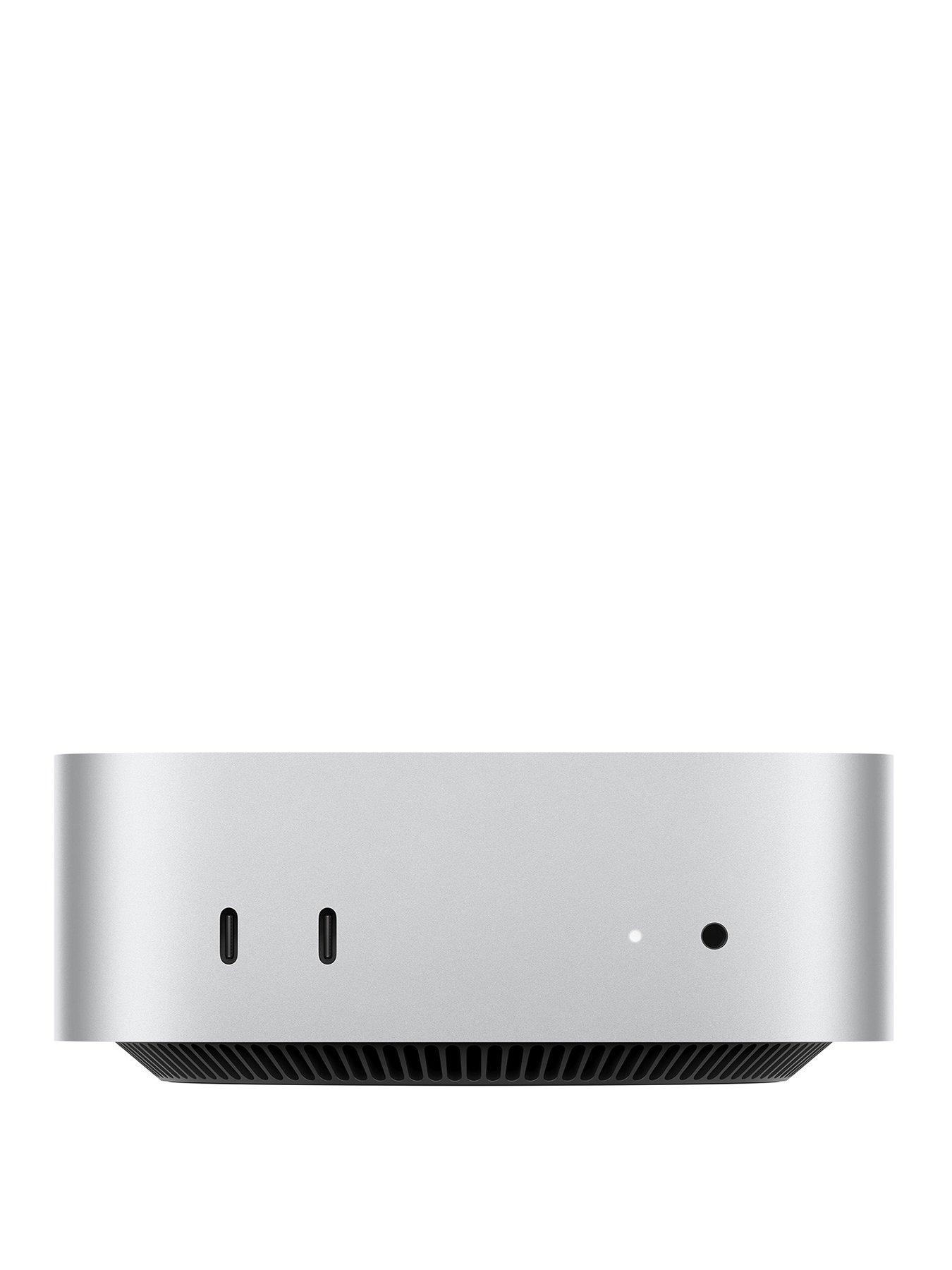 Image 1 of 8 of Apple Mac mini (M4, 2024) with 10-core CPU and 10-core GPU, 16GB, 512GB SSD - Silver