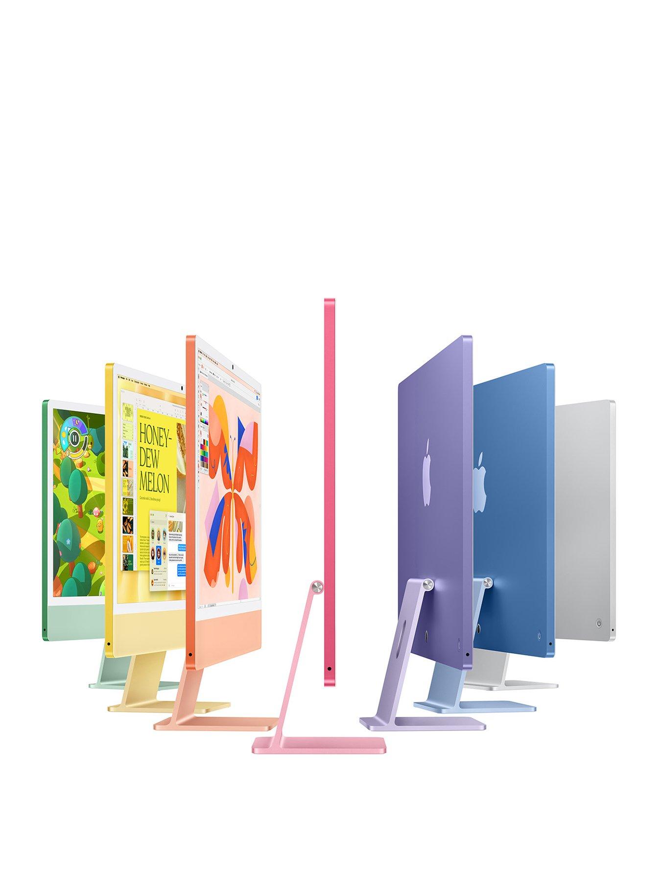 Image 3 of 7 of Apple iMac (M4, 2024) 24 inch with Retina 4.5K display, 10-core CPU and 10-core GPU, 512GB SSD - Silver